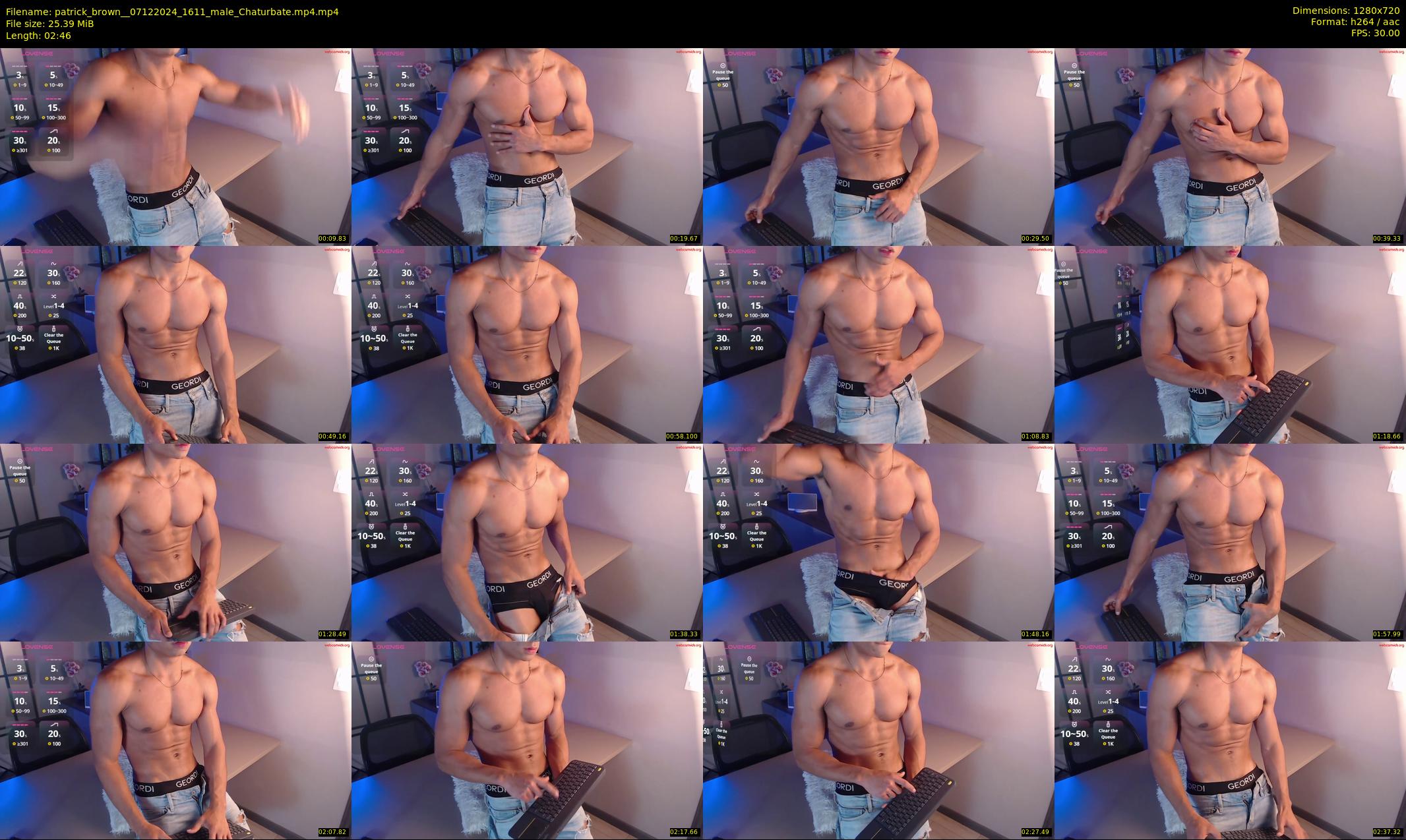 patrick_brown_ — 3 minute Chaturbate male cam show recording, 720p, Dec 7, 2024