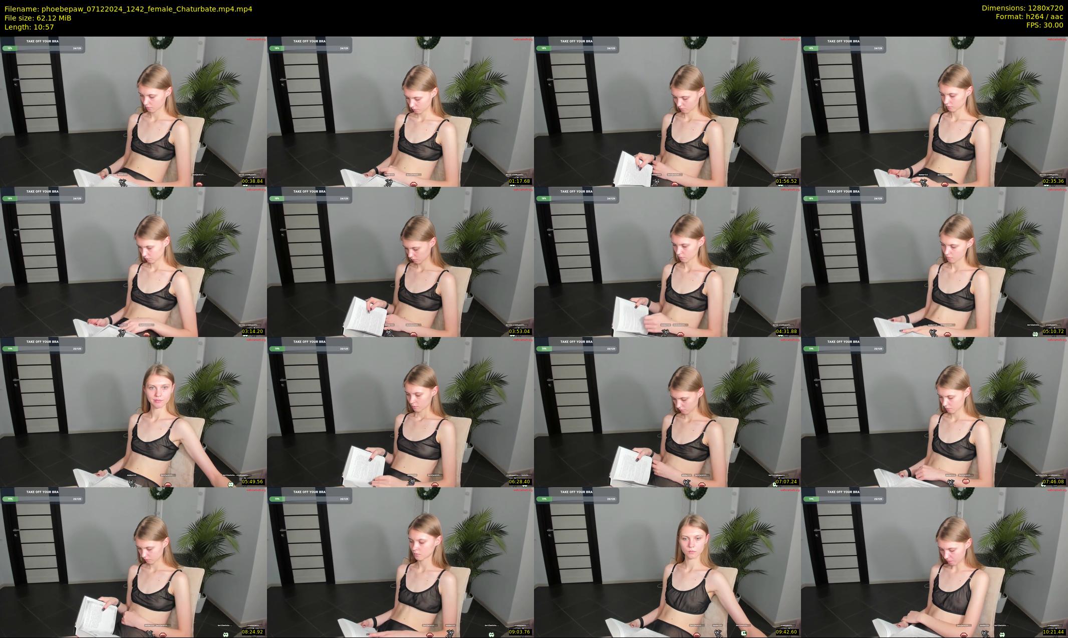 phoebepaw — 11 minute Chaturbate female cam show recording, 720p, Dec 7, 2024