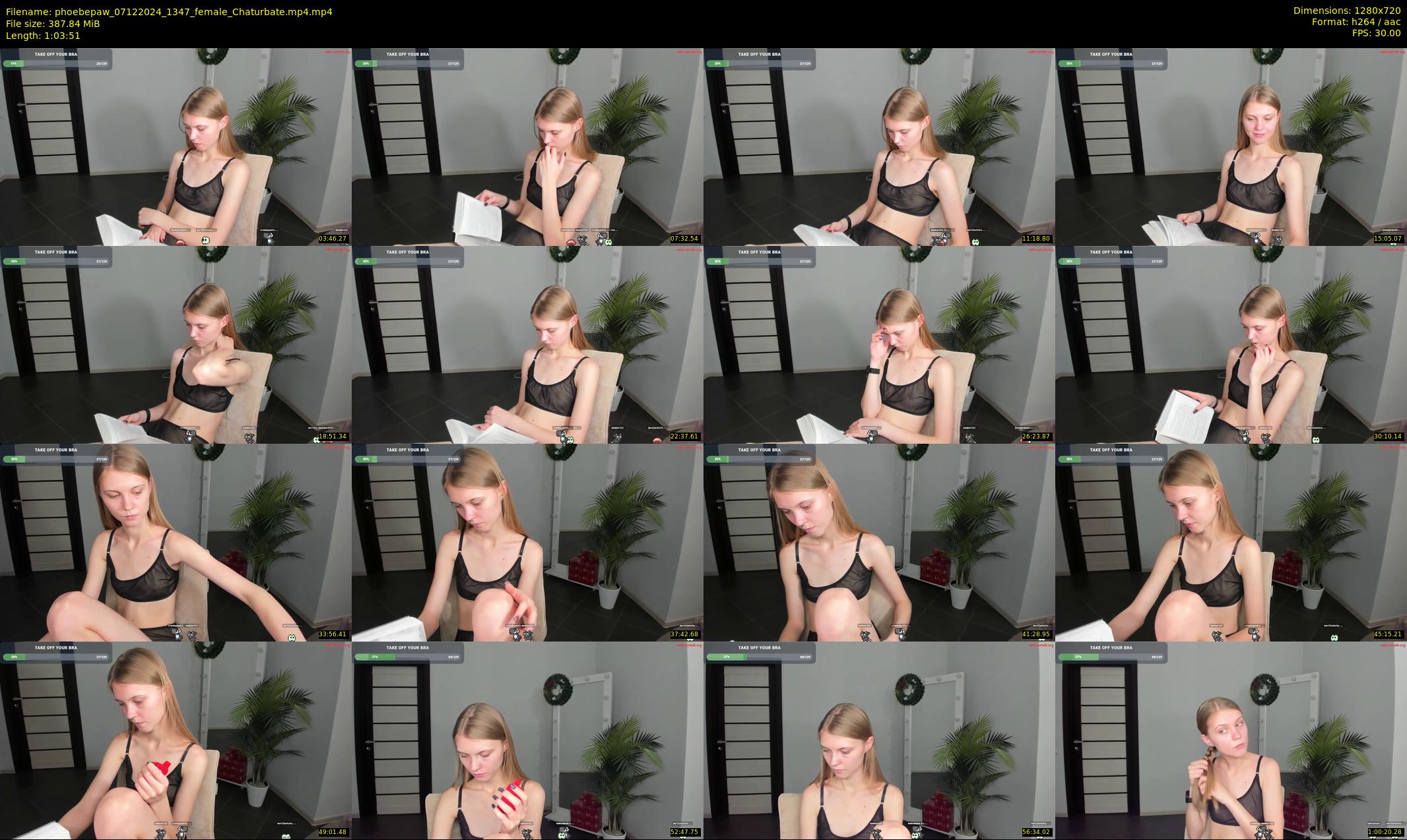 phoebepaw — 64 minute Chaturbate female cam show recording, 720p, Dec 7, 2024