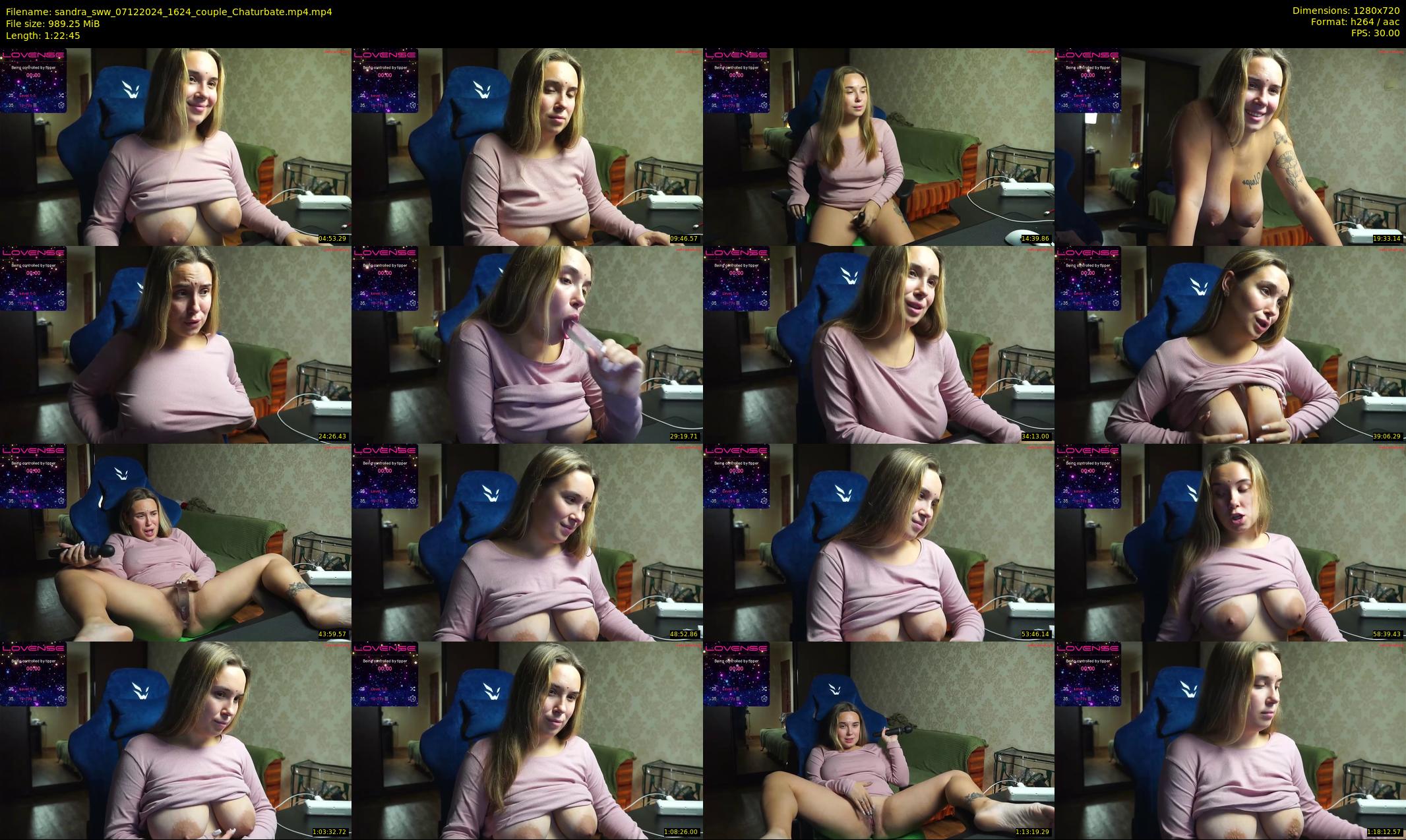 sandra_sww — 83 minute Chaturbate couple cam show recording, 720p, Dec 7, 2024