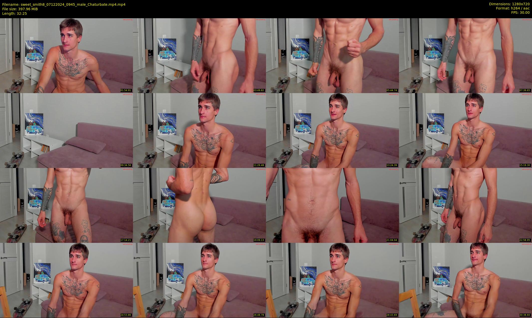 sweet_smith8 — 33 minute Chaturbate male cam show recording, 720p, Dec 7, 2024