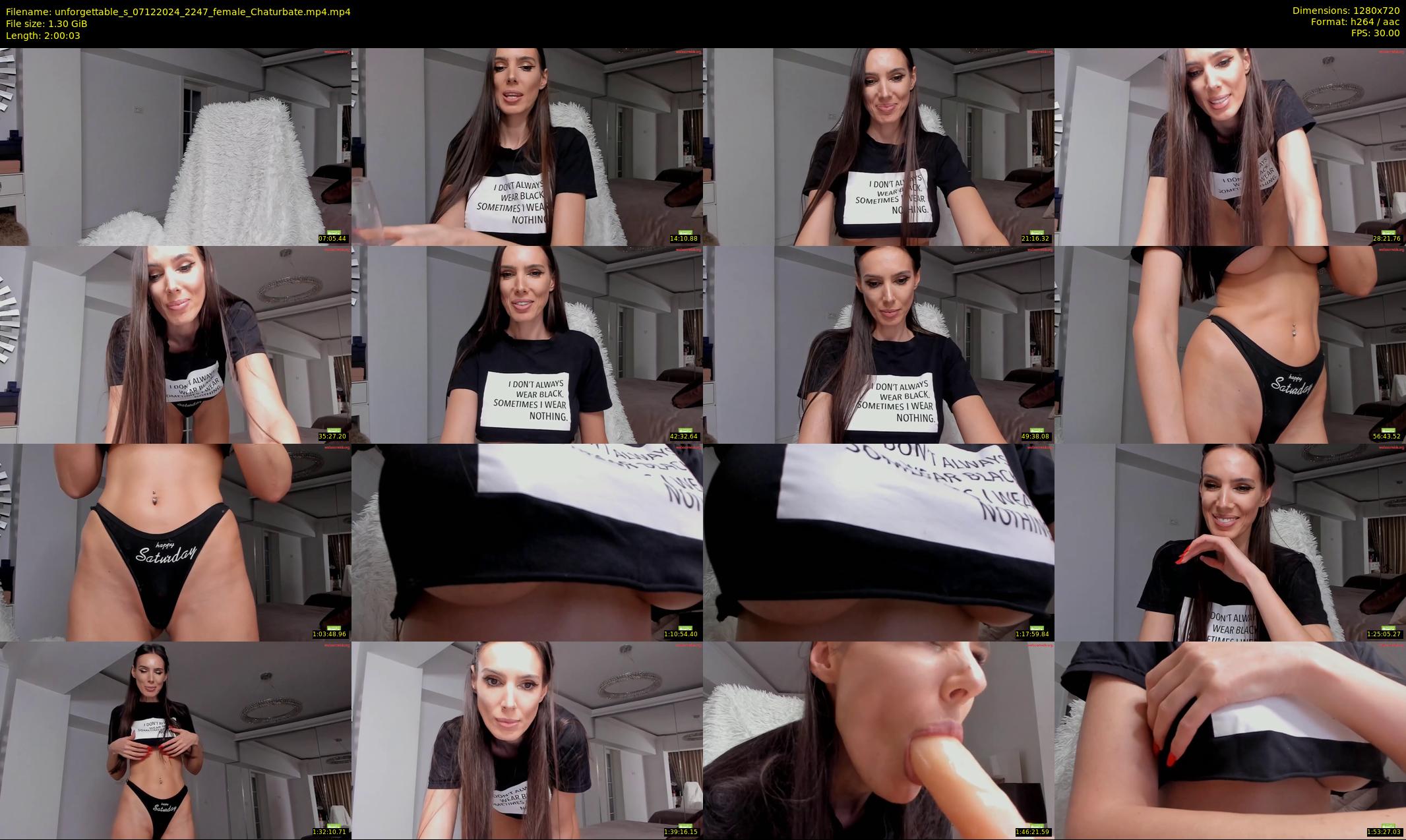 unforgettable_s — 121 minute Chaturbate female cam show recording, 720p, Dec 7, 2024
