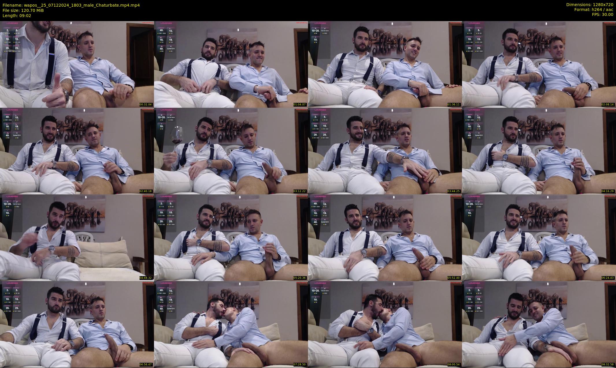 wapos__25 — 10 minute Chaturbate male cam show recording, 720p, Dec 7, 2024