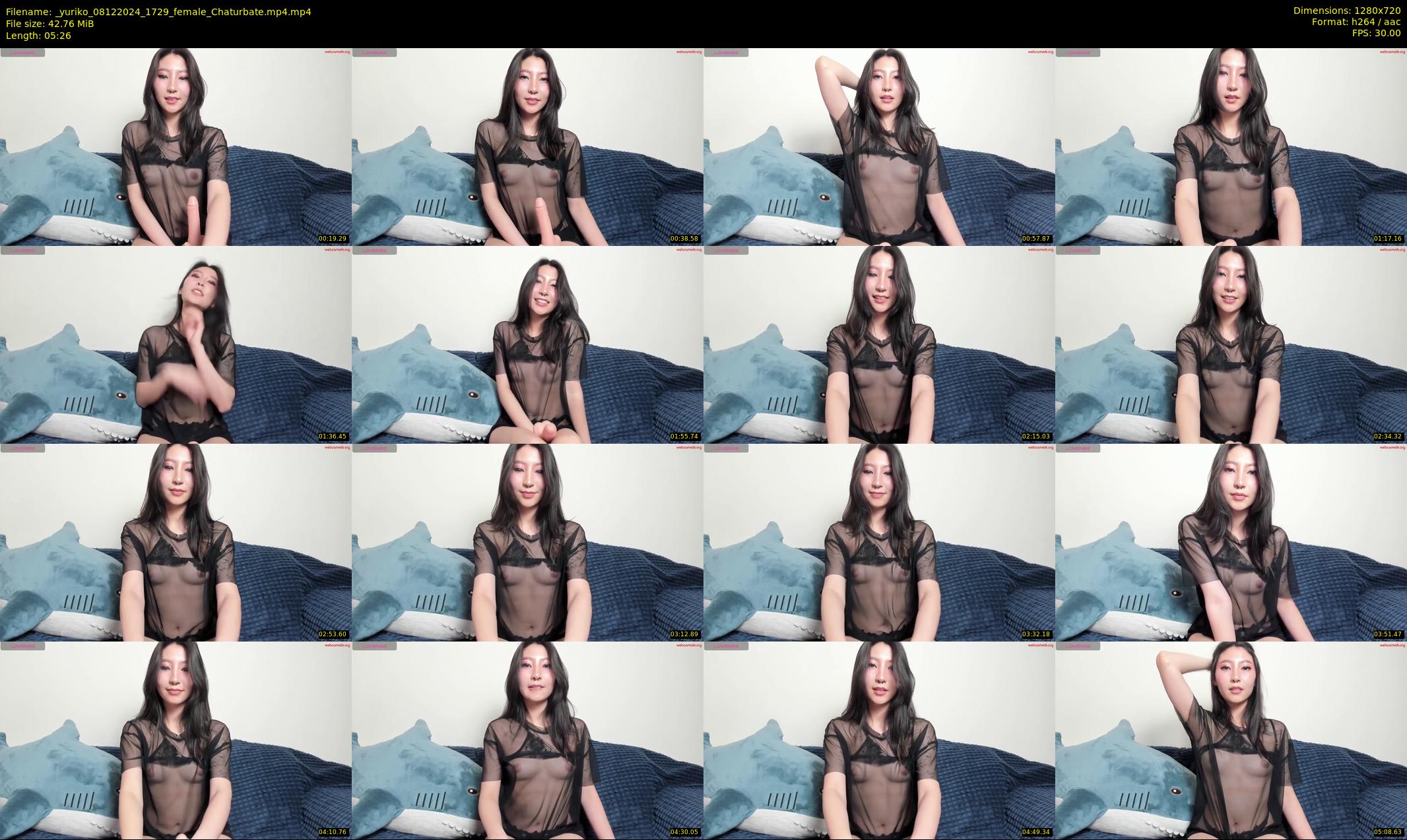_yuriko — 6 minute Chaturbate female cam show recording, 720p, Dec 8, 2024
