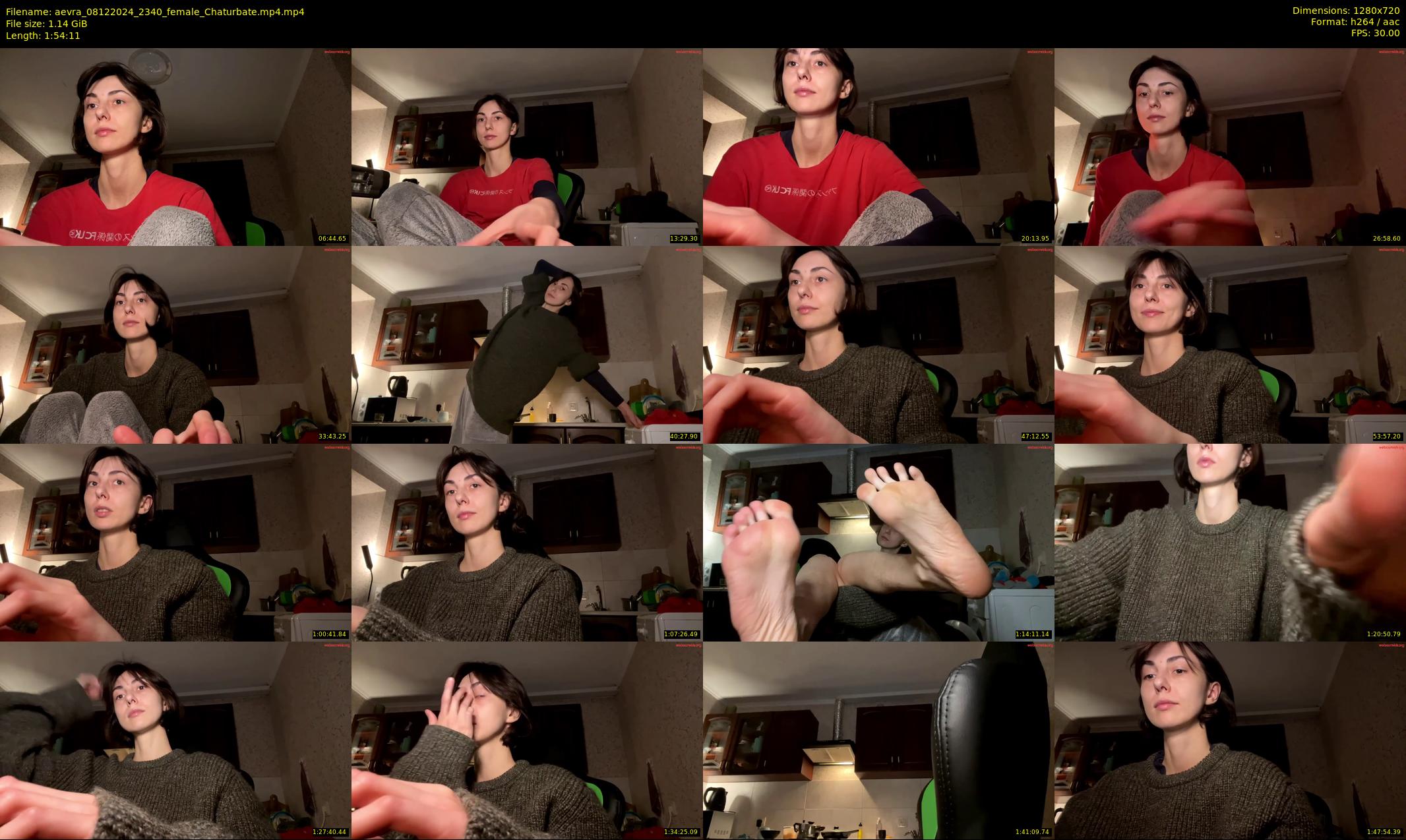 aevra — 115 minute Chaturbate female cam show recording, 720p, Dec 8, 2024