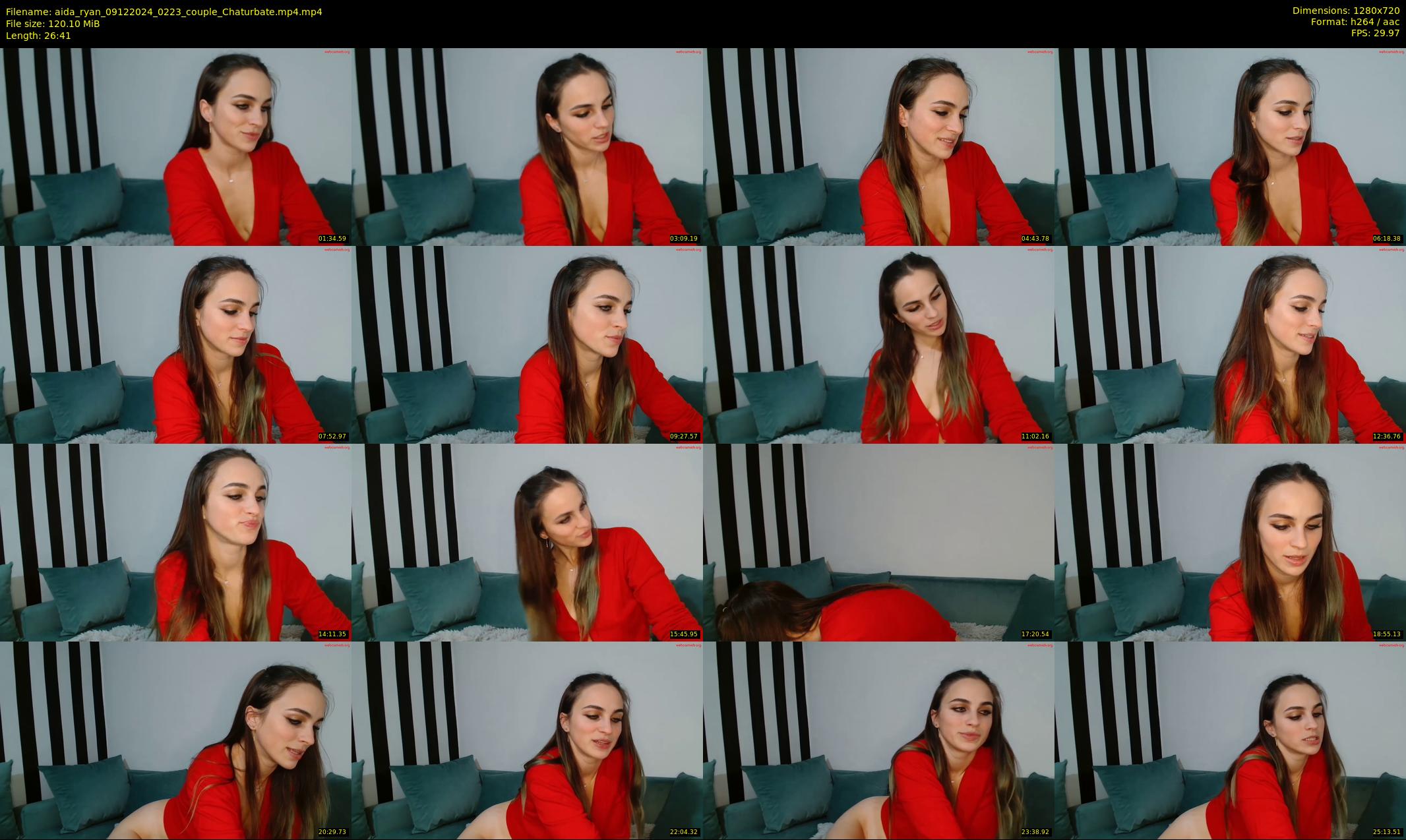 aida_ryan — 27 minute Chaturbate couple cam show recording, 720p, Dec 9, 2024