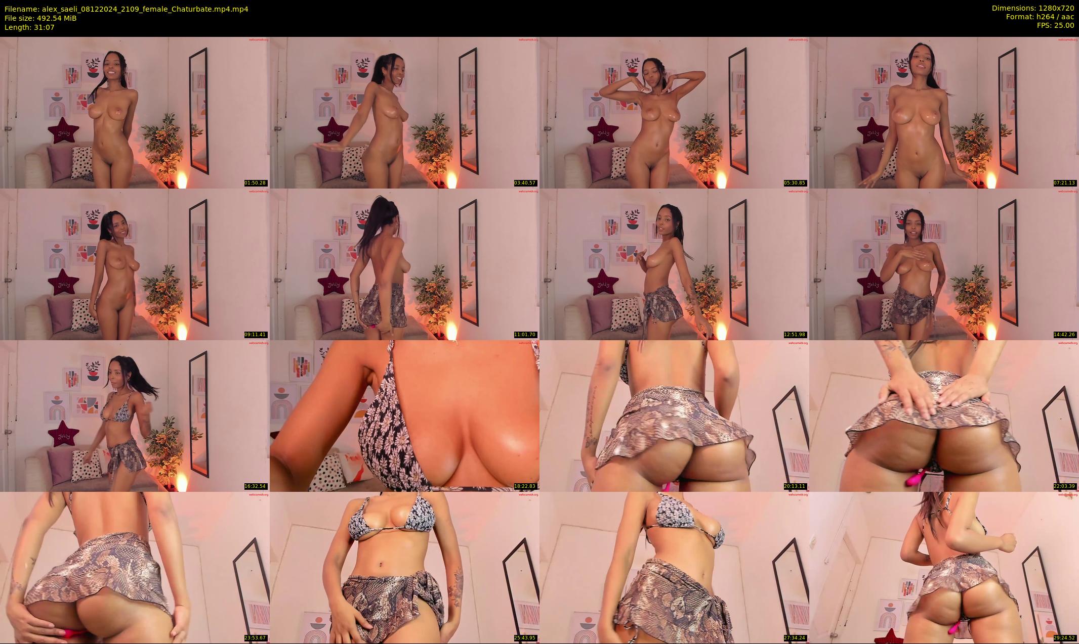 alex_saeli — 32 minute Chaturbate female cam show recording, 720p, Dec 8, 2024