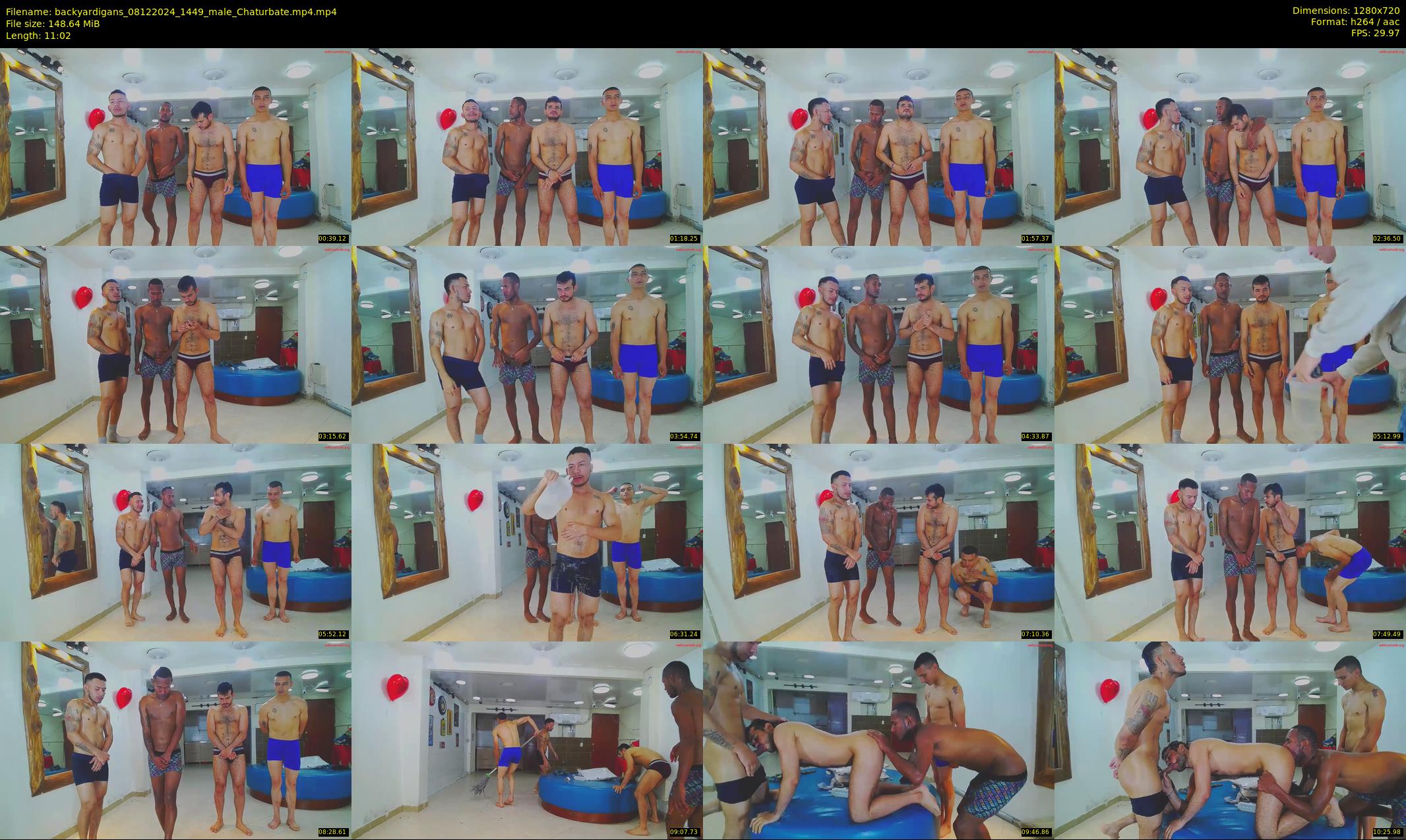 backyardigans — 12 minute Chaturbate male cam show recording, 720p, Dec 8, 2024