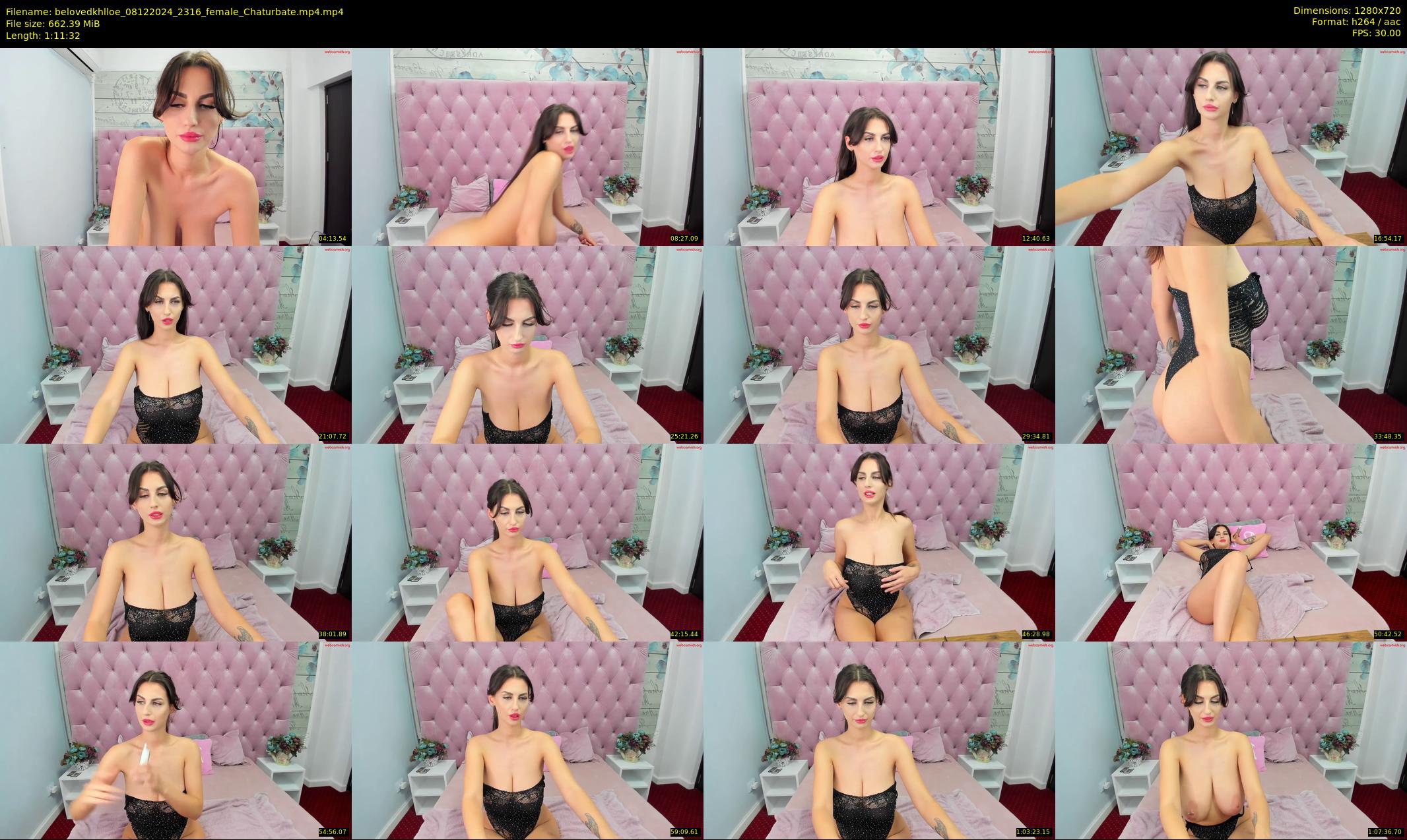 belovedkhlloe — 72 minute Chaturbate female cam show recording, 720p, Dec 8, 2024
