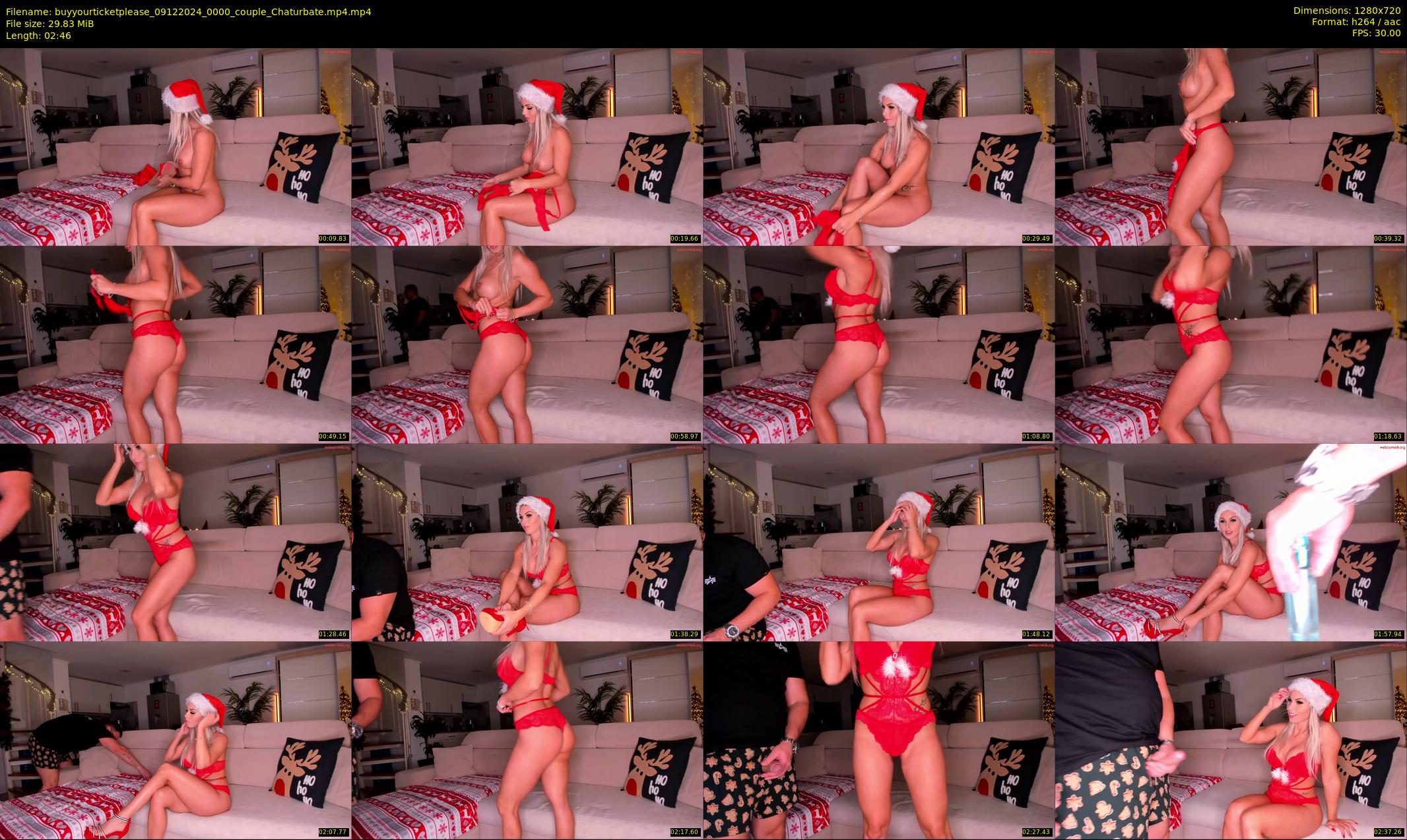 buyyourticketplease — 3 minute Chaturbate couple cam show recording, 720p, Dec 9, 2024