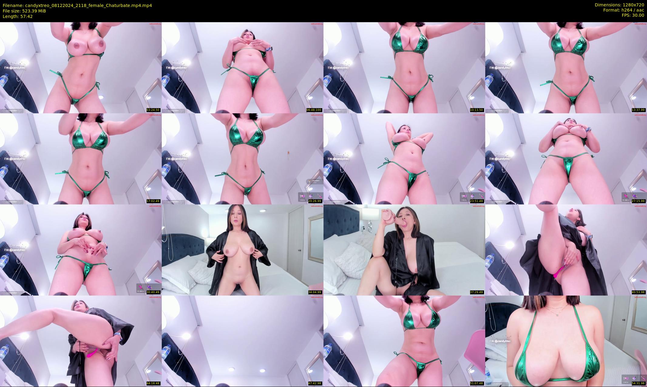 candyxtreo — 58 minute Chaturbate couple cam show recording, 720p, Dec 8, 2024