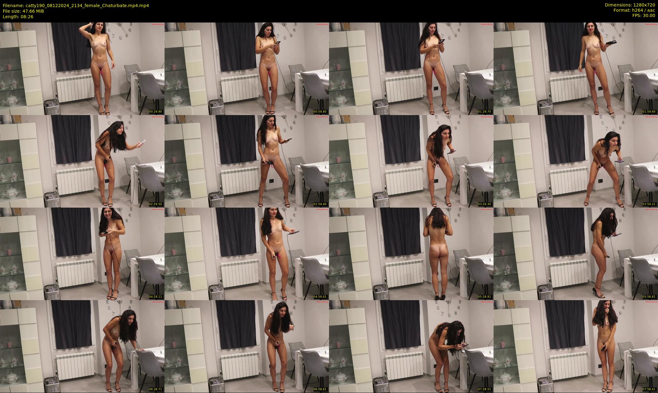 catty190 — 9 minute Chaturbate female cam show recording, 720p, Dec 8, 2024