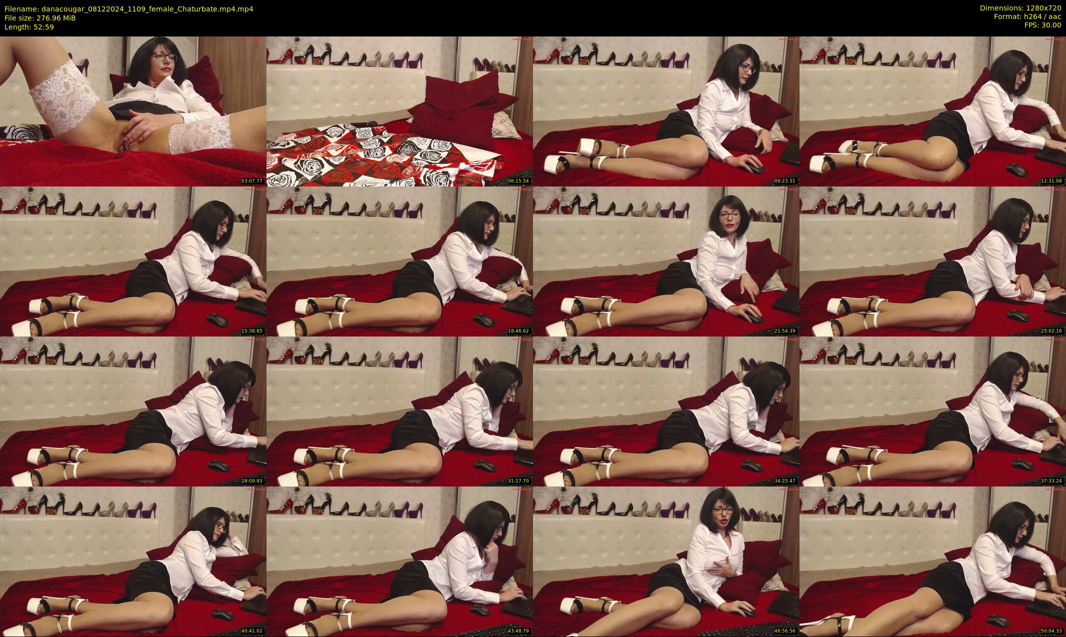 danacougar — 53 minute Chaturbate female cam show recording, 720p, Dec 8, 2024