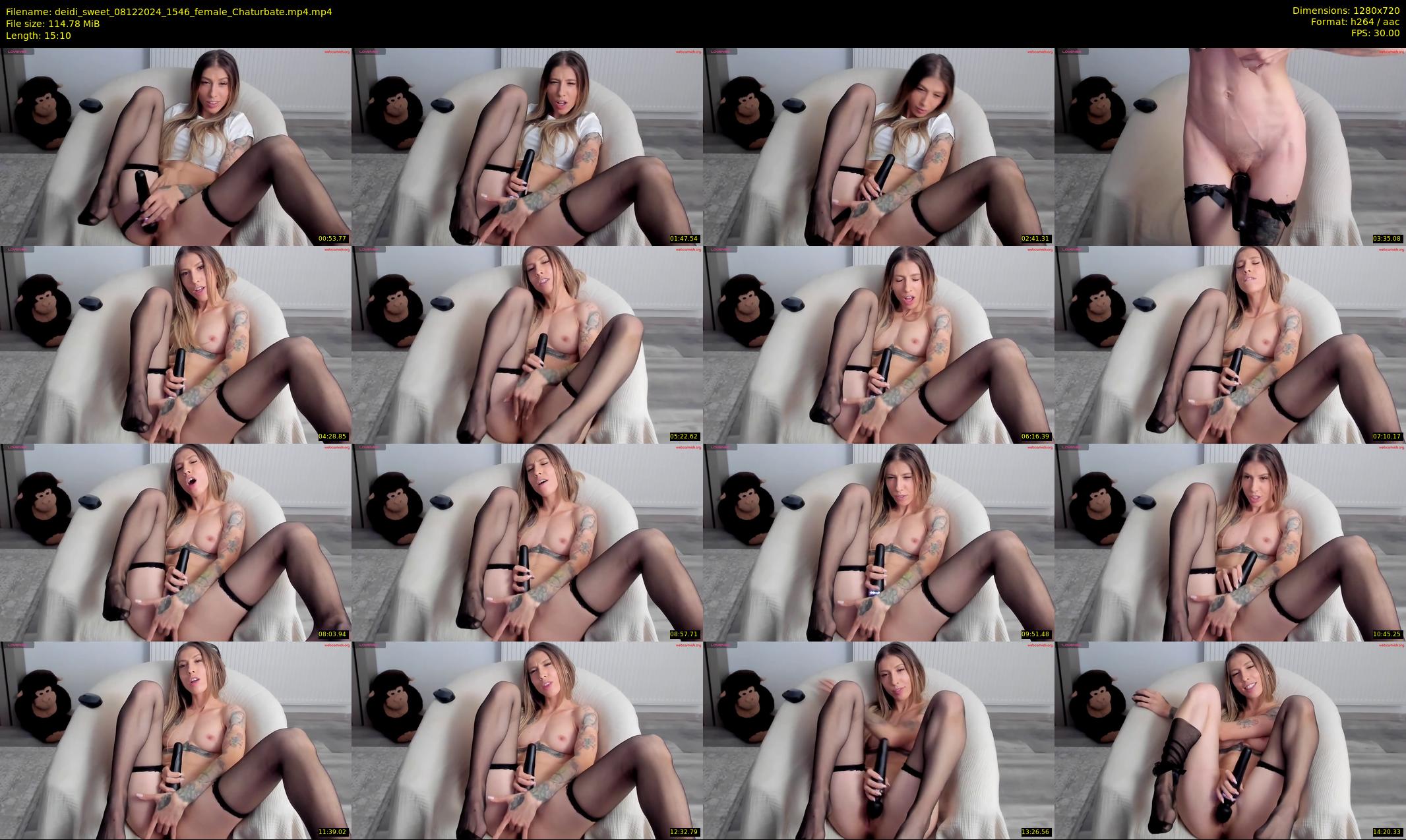 deidi_sweet — 16 minute Chaturbate female cam show recording, 720p, Dec 8, 2024