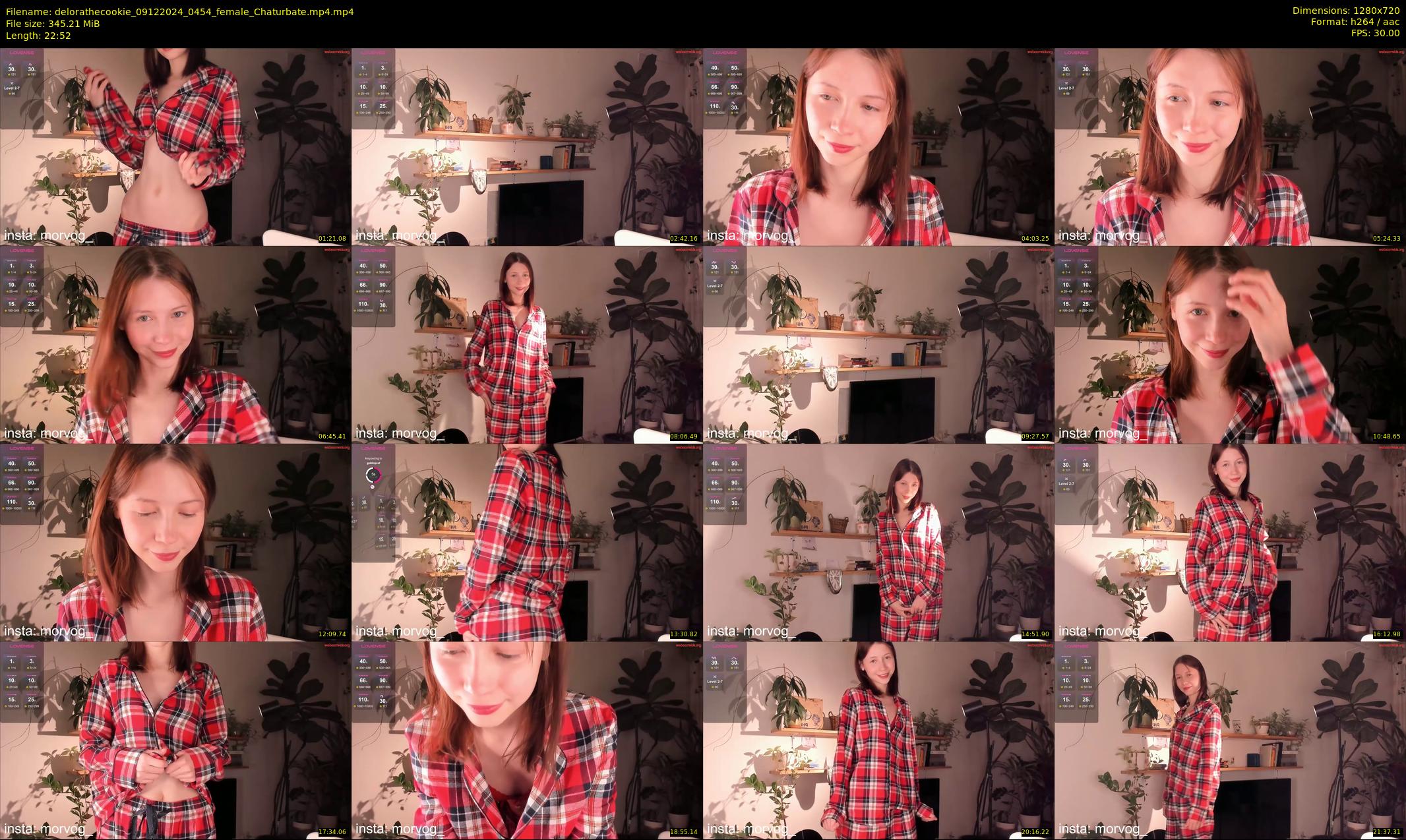 delorathecookie — 23 minute Chaturbate female cam show recording, 720p, Dec 9, 2024