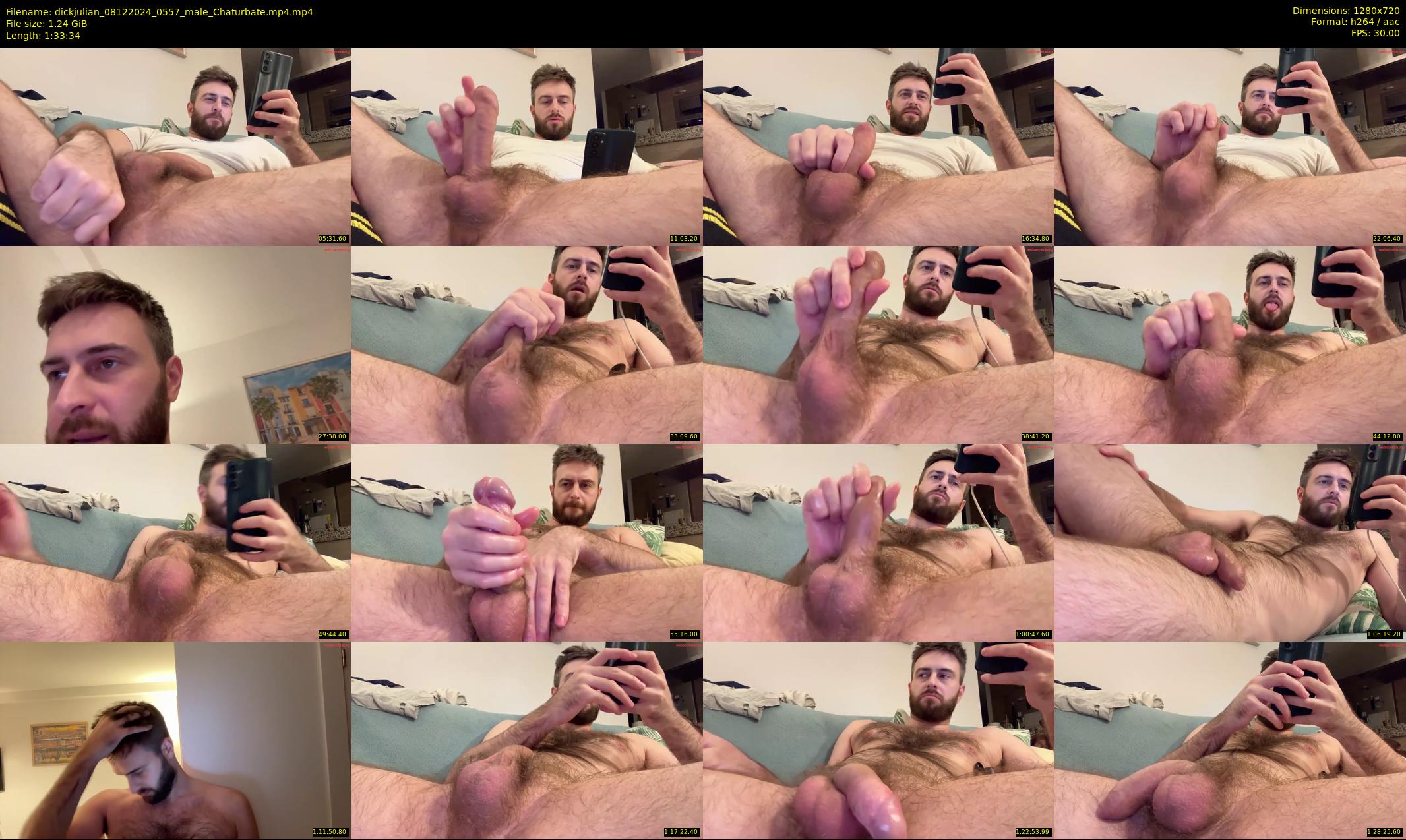 dickjulian — 94 minute Chaturbate male cam show recording, 720p, Dec 8, 2024