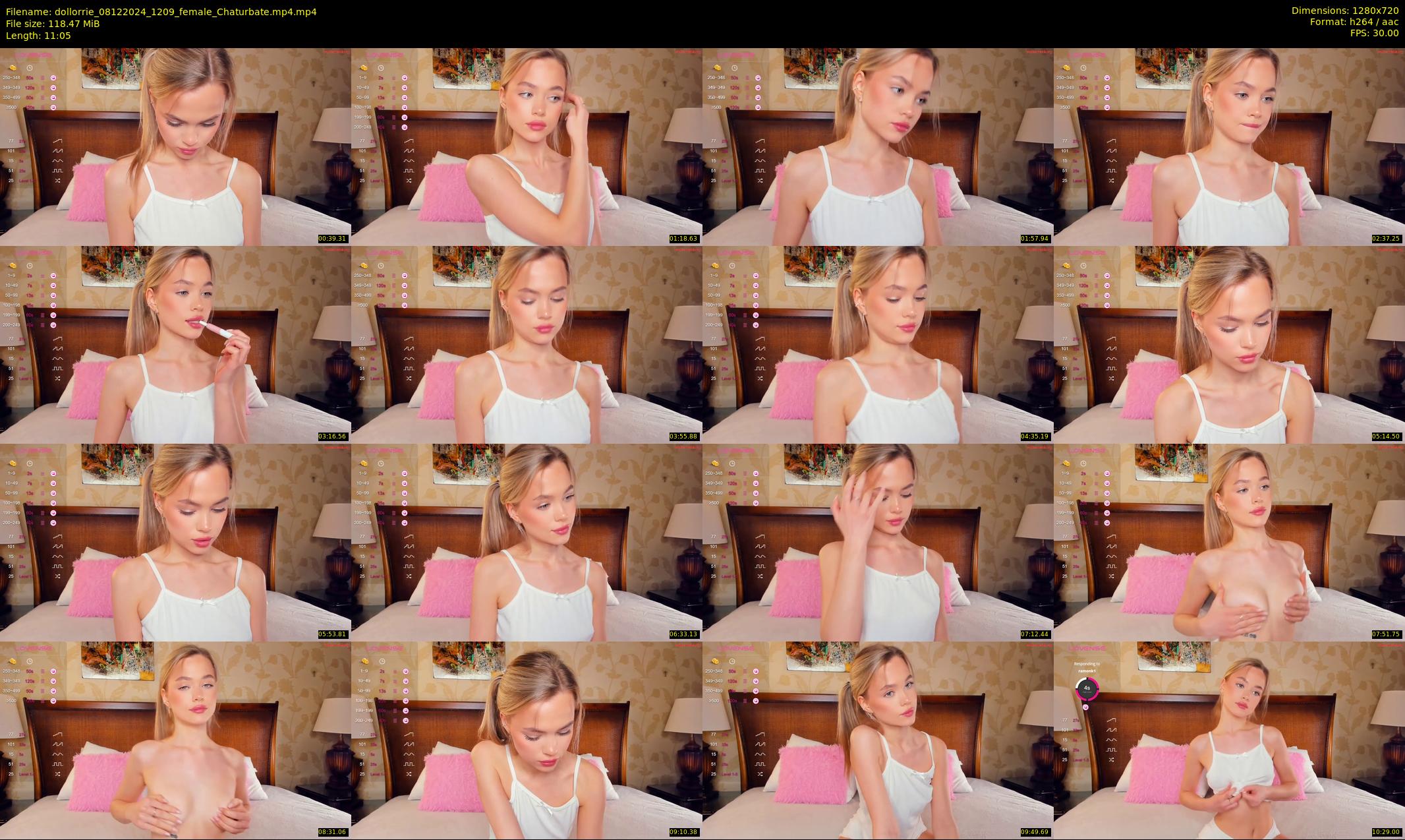 dollorrie — 12 minute Chaturbate couple cam show recording, 720p, Dec 8, 2024