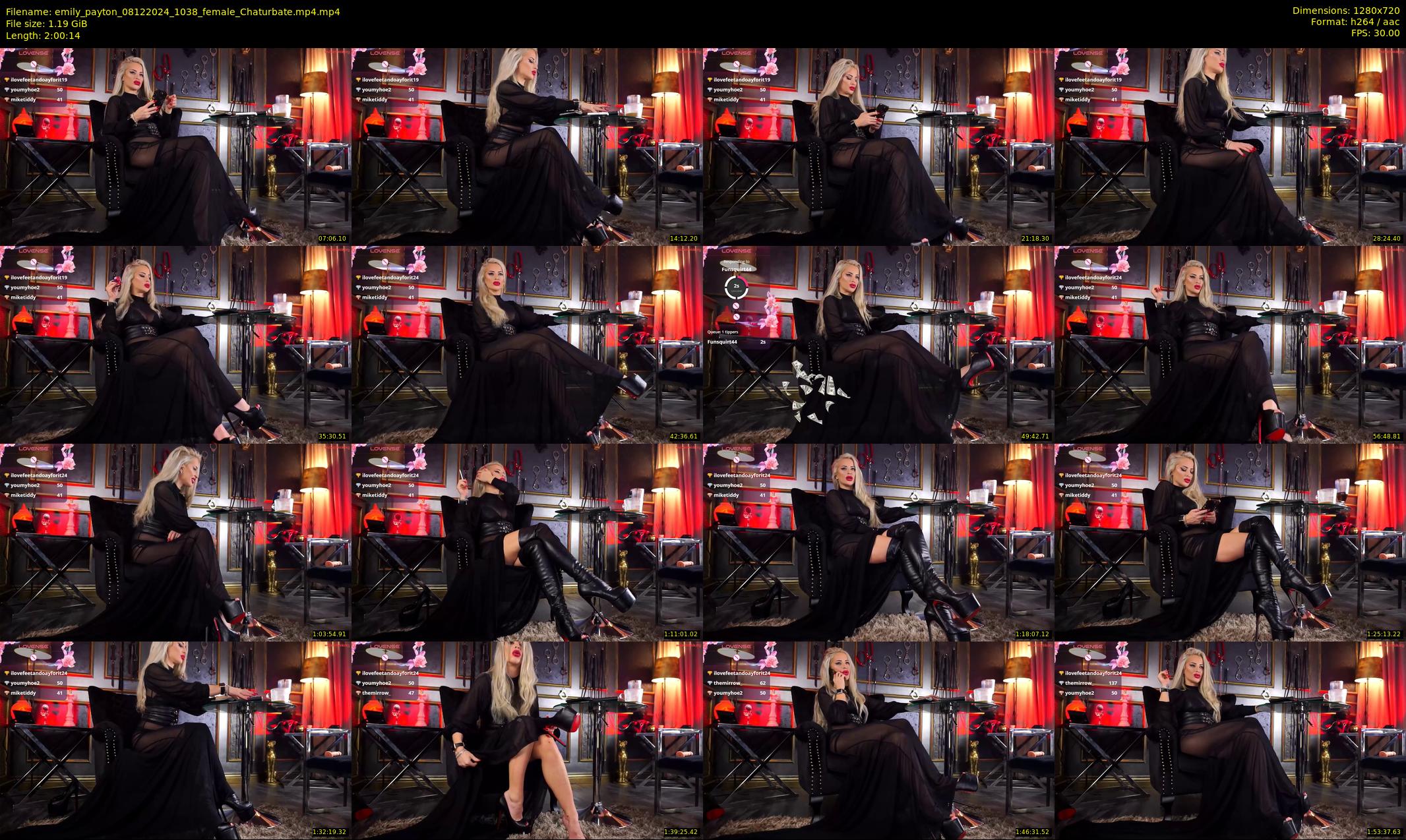 emily_payton — 121 minute Chaturbate female cam show recording, 720p, Dec 8, 2024