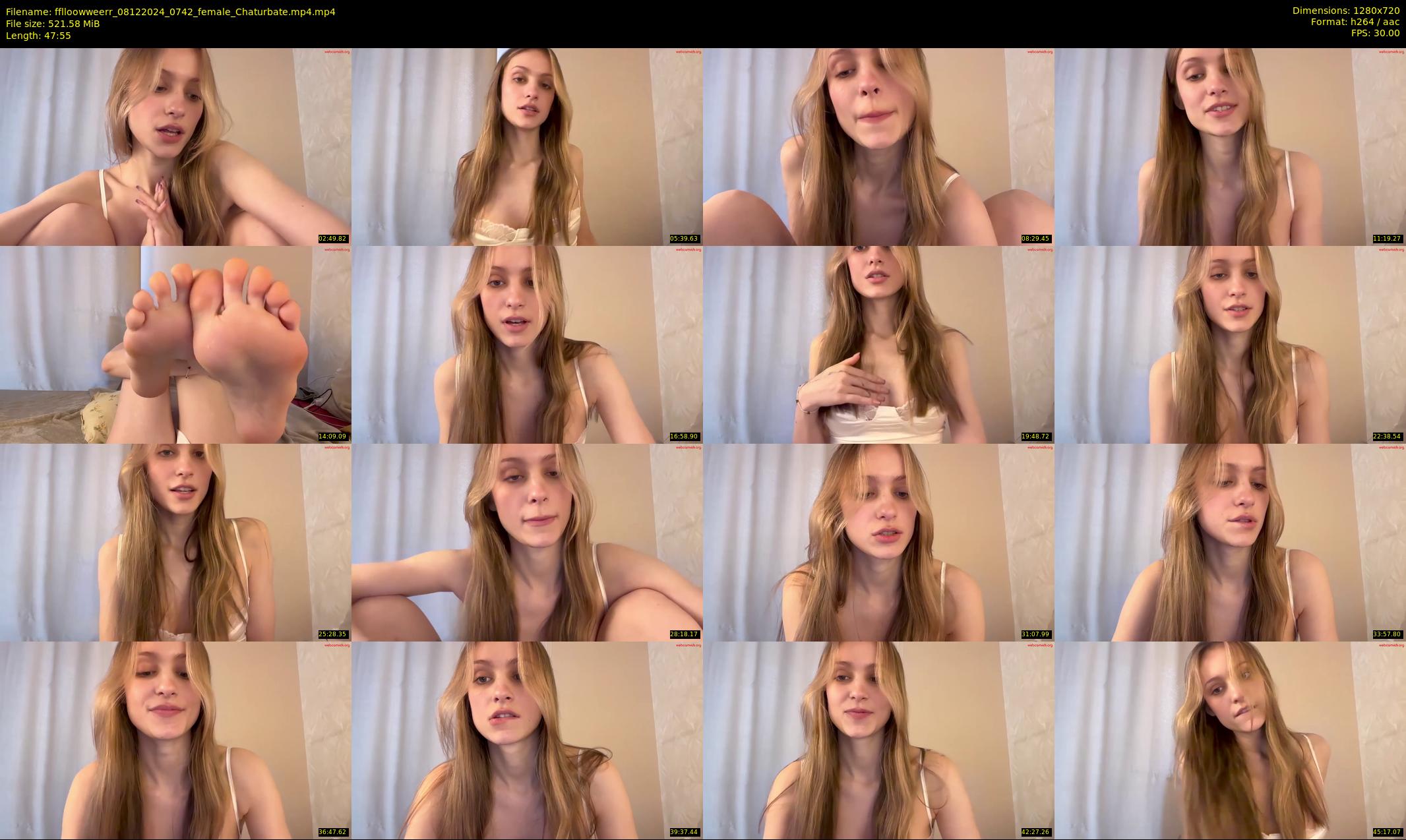 fflloowweerr — 48 minute Chaturbate couple cam show recording, 720p, Dec 8, 2024