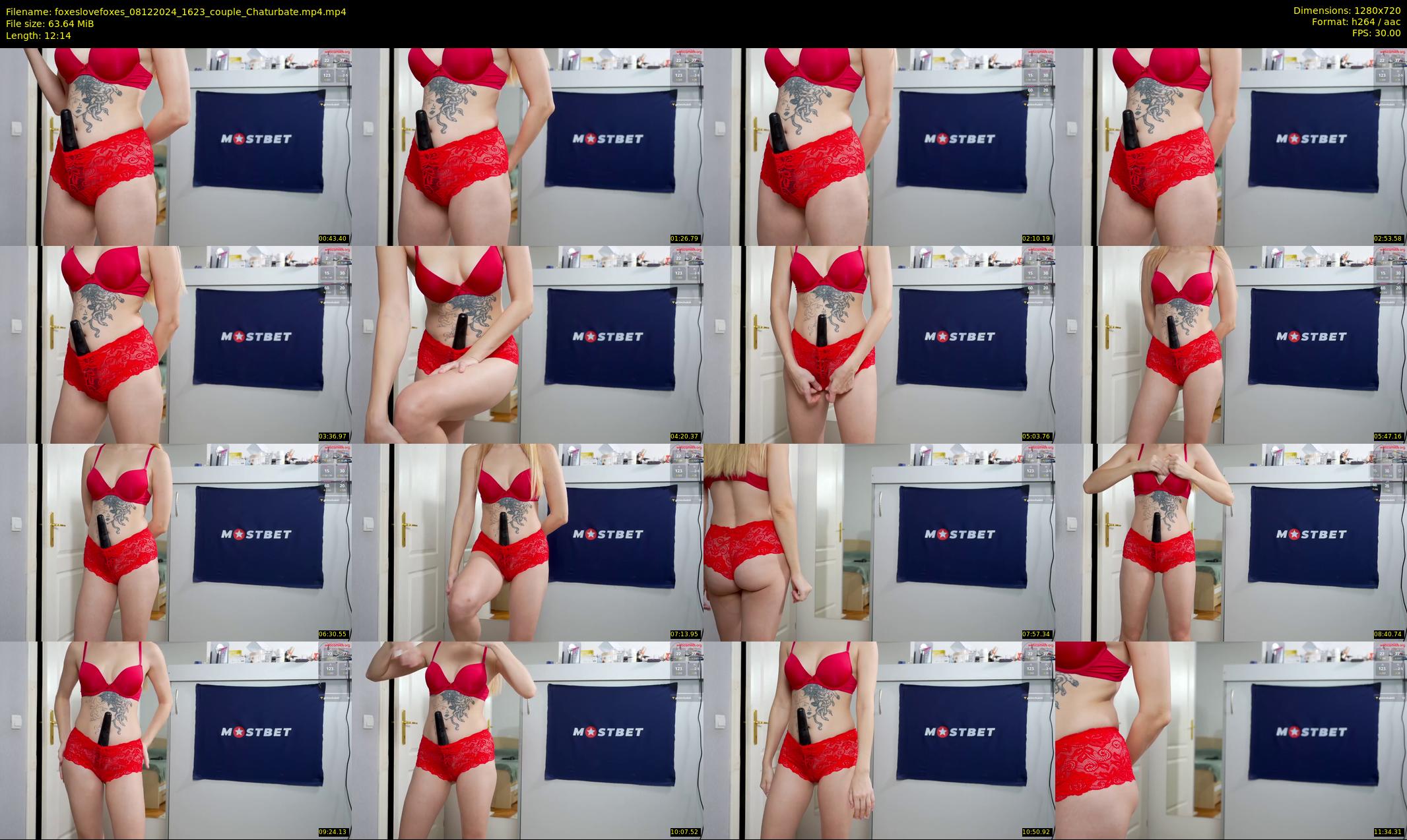 foxeslovefoxes — 13 minute Chaturbate couple cam show recording, 720p, Dec 8, 2024