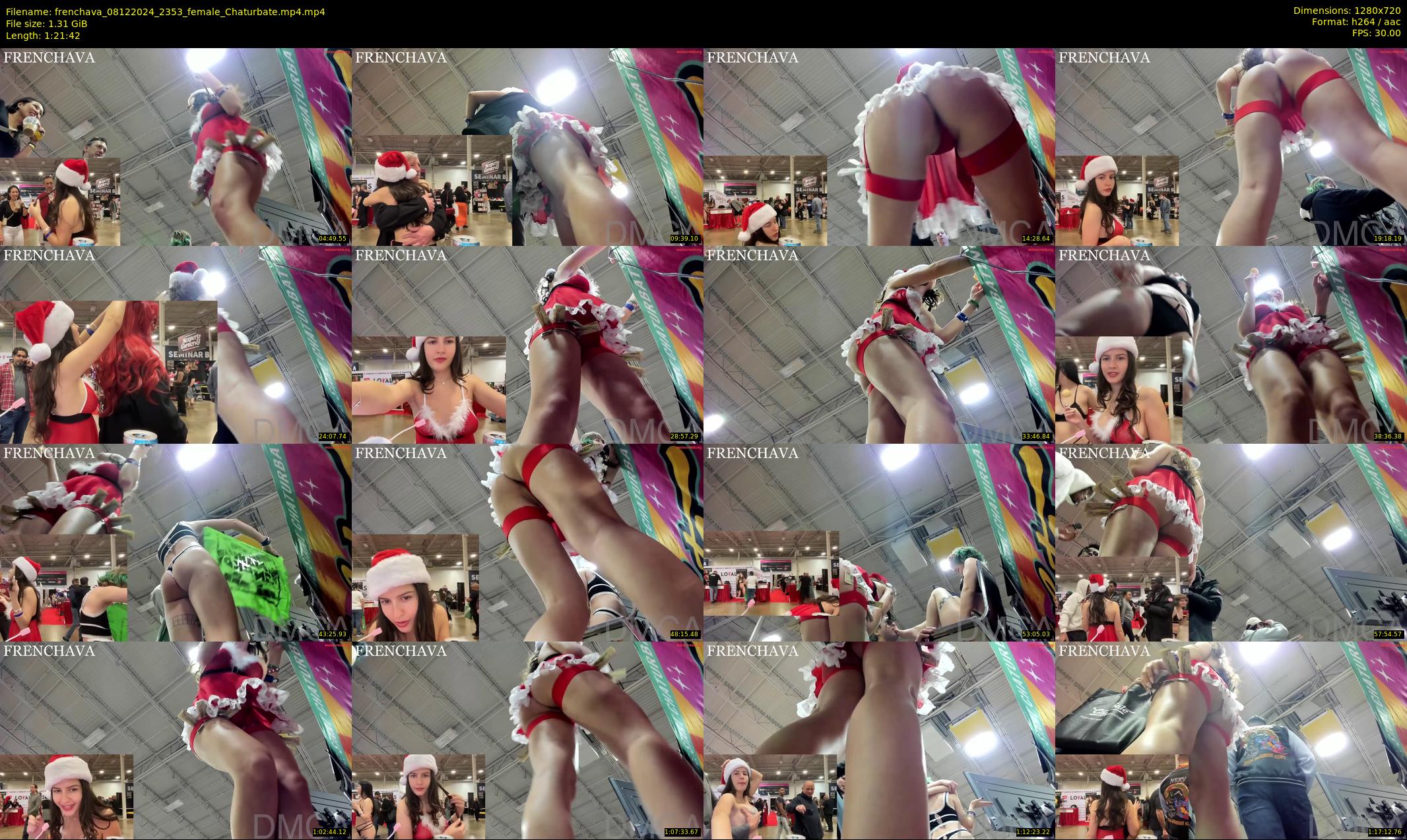 frenchava — 82 minute Chaturbate female cam show recording, 720p, Dec 8, 2024