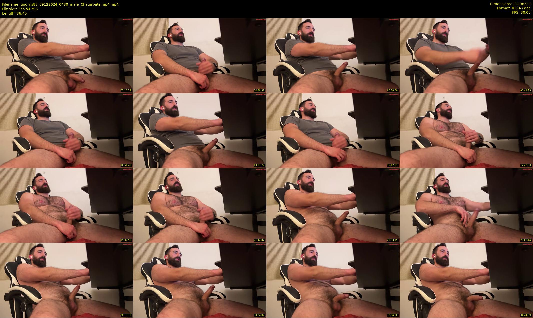 gnorris88 — 37 minute Chaturbate male cam show recording, 720p, Dec 9, 2024
