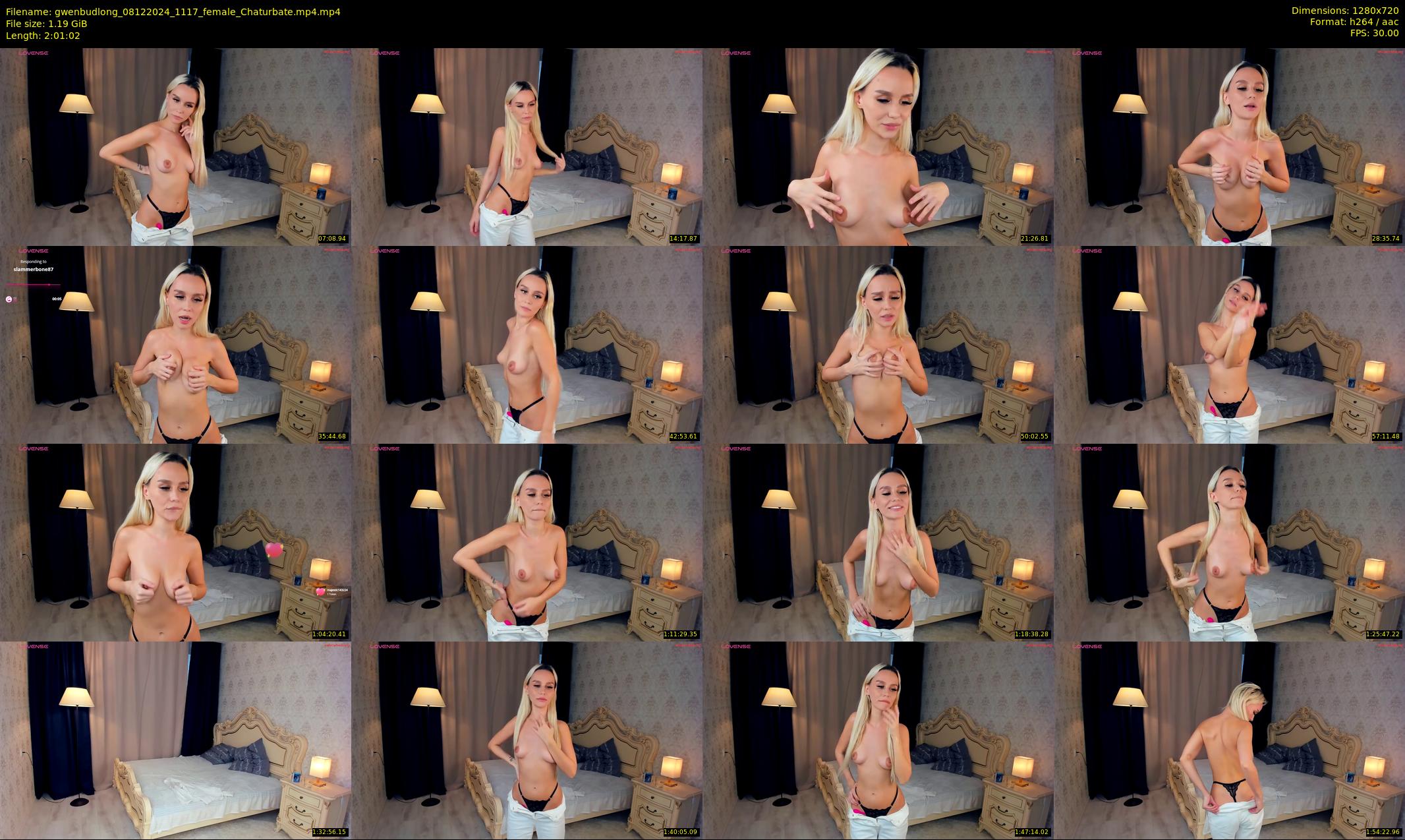 gwenbudlong — 122 minute Chaturbate female cam show recording, 720p, Dec 8, 2024
