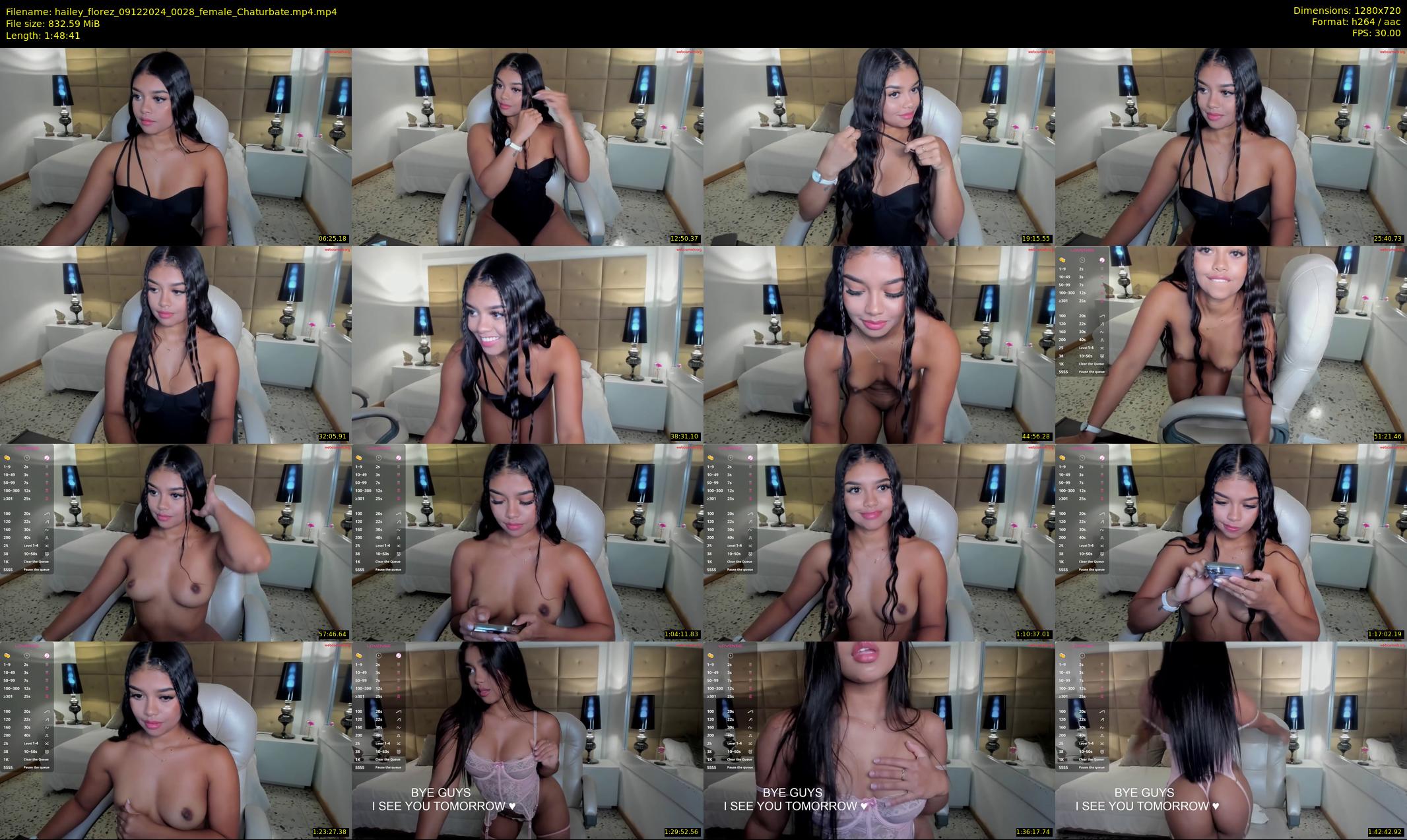 hailey_florez — 109 minute Chaturbate female cam show recording, 720p, Dec 9, 2024