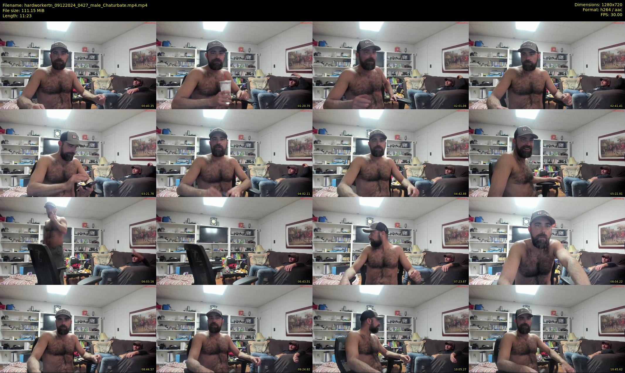 hardworkertn — 12 minute Chaturbate male cam show recording, 720p, Dec 9, 2024