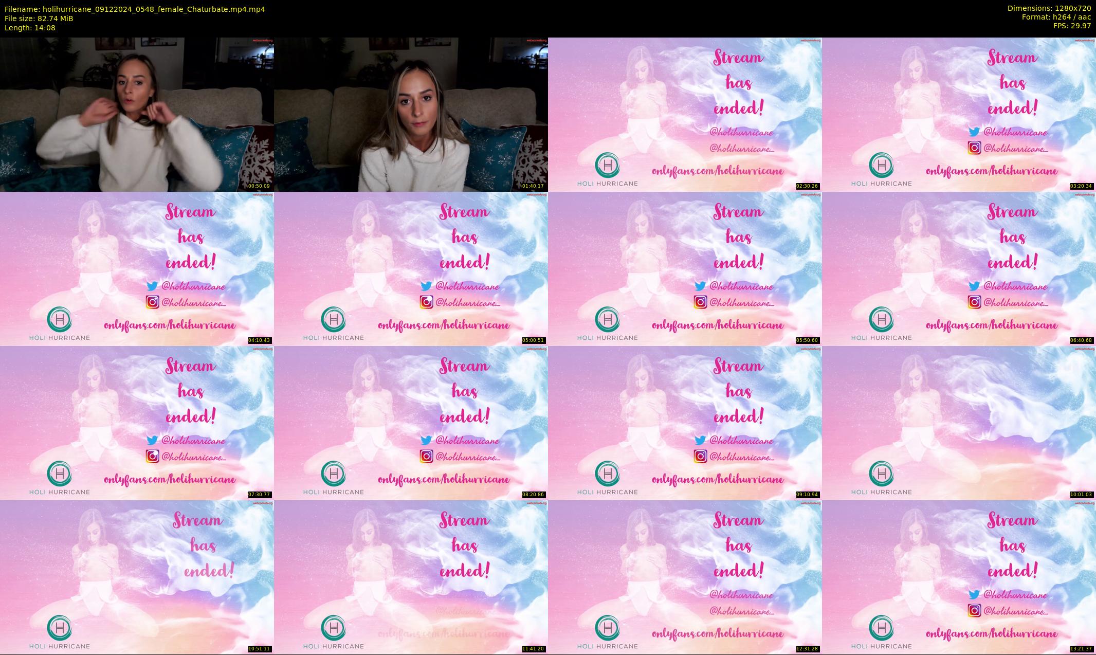 holihurricane — 15 minute Chaturbate female cam show recording, 720p, Dec 9, 2024
