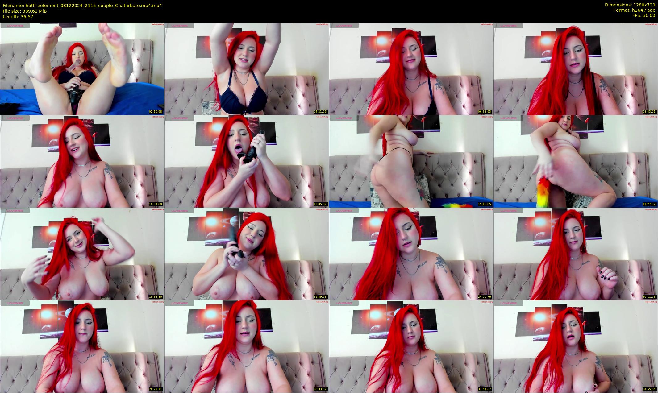 hotfireelement — 37 minute Chaturbate couple cam show recording, 720p, Dec 8, 2024