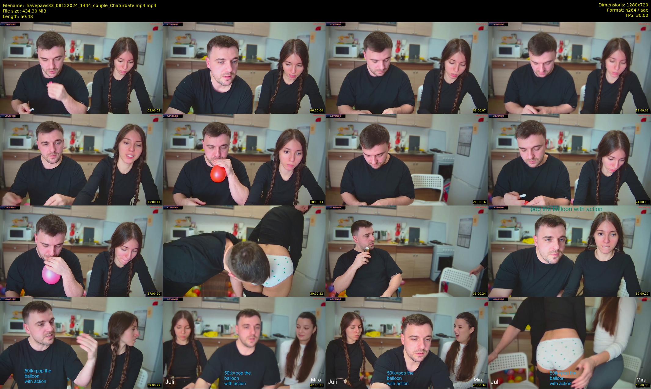 ihavepaws33 — 51 minute Chaturbate couple cam show recording, 720p, Dec 8, 2024