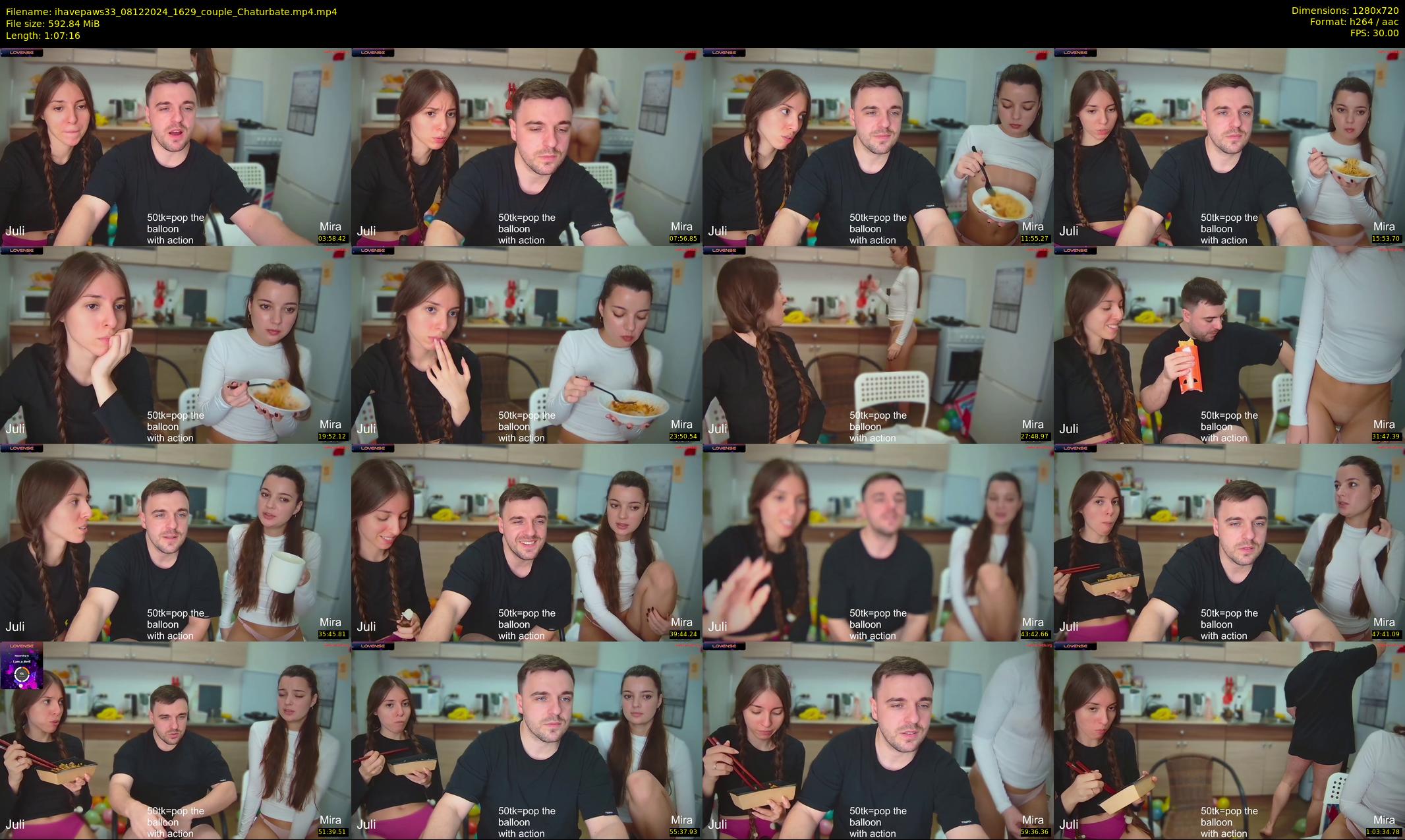 ihavepaws33 — 68 minute Chaturbate couple cam show recording, 720p, Dec 8, 2024