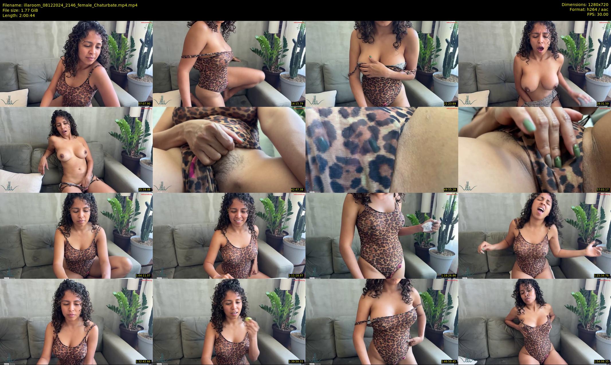 illaroom — 121 minute Chaturbate female cam show recording, 720p, Dec 8, 2024