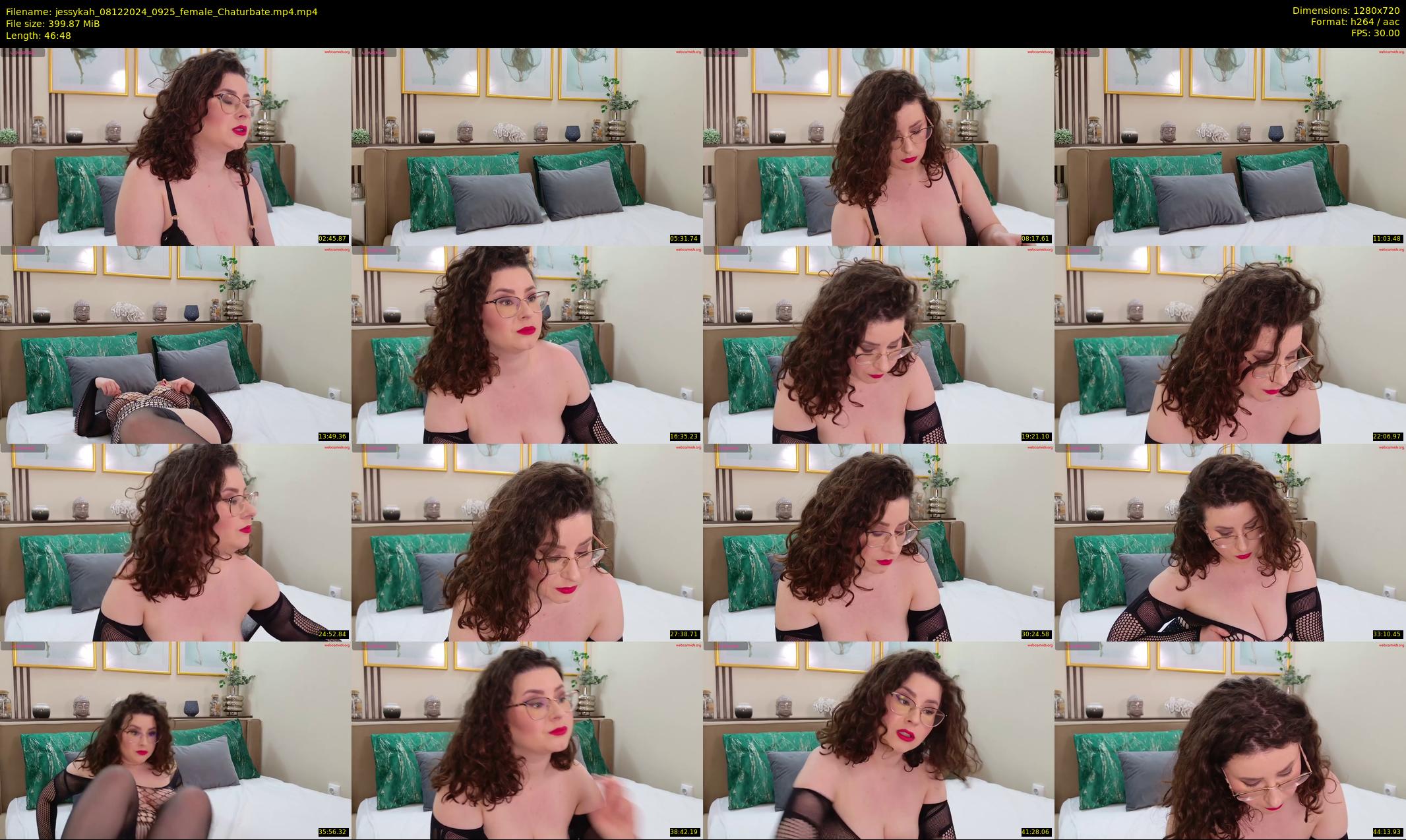 jessykah — 47 minute Chaturbate female cam show recording, 720p, Dec 8, 2024