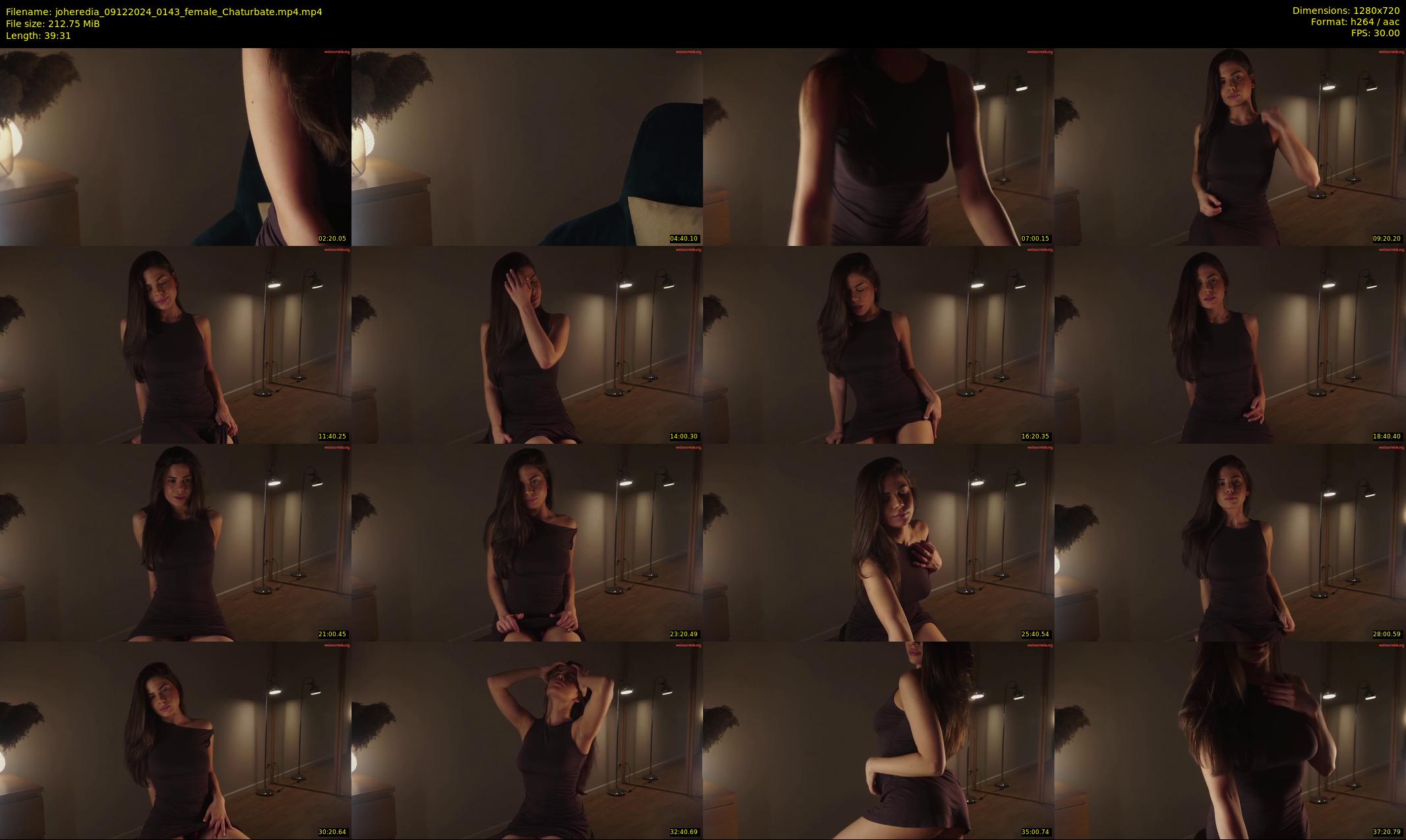 joheredia — 40 minute Chaturbate female cam show recording, 720p, Dec 9, 2024