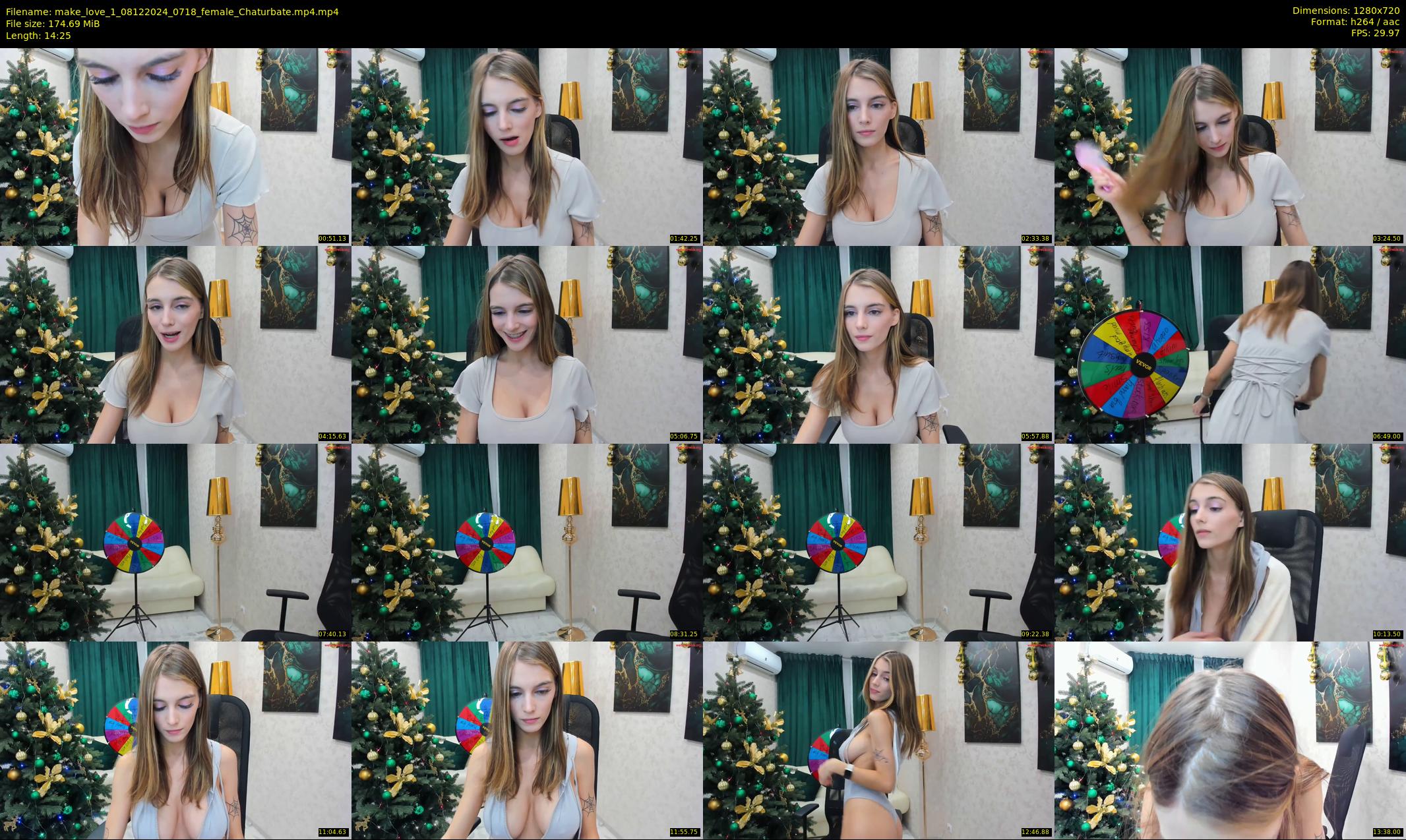 make_love_1 — 15 minute Chaturbate female cam show recording, 720p, Dec 8, 2024