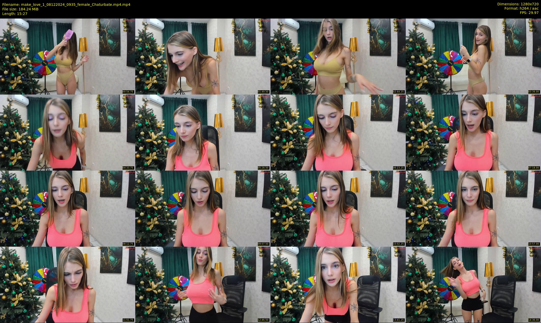 make_love_1 — 16 minute Chaturbate female cam show recording, 720p, Dec 8, 2024