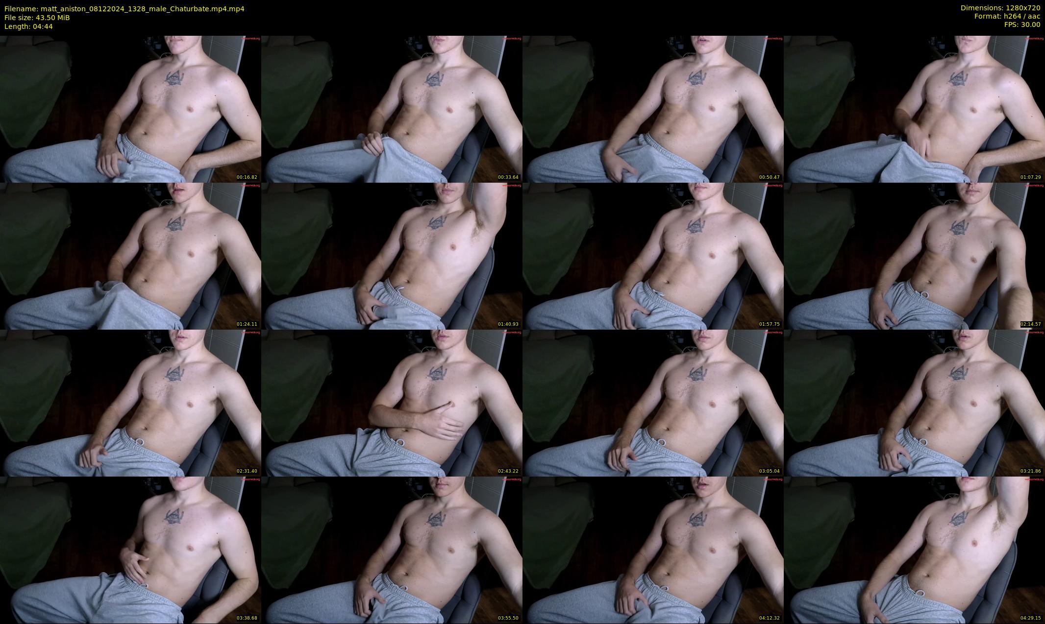 matt_aniston — 5 minute Chaturbate male cam show recording, 720p, Dec 8, 2024