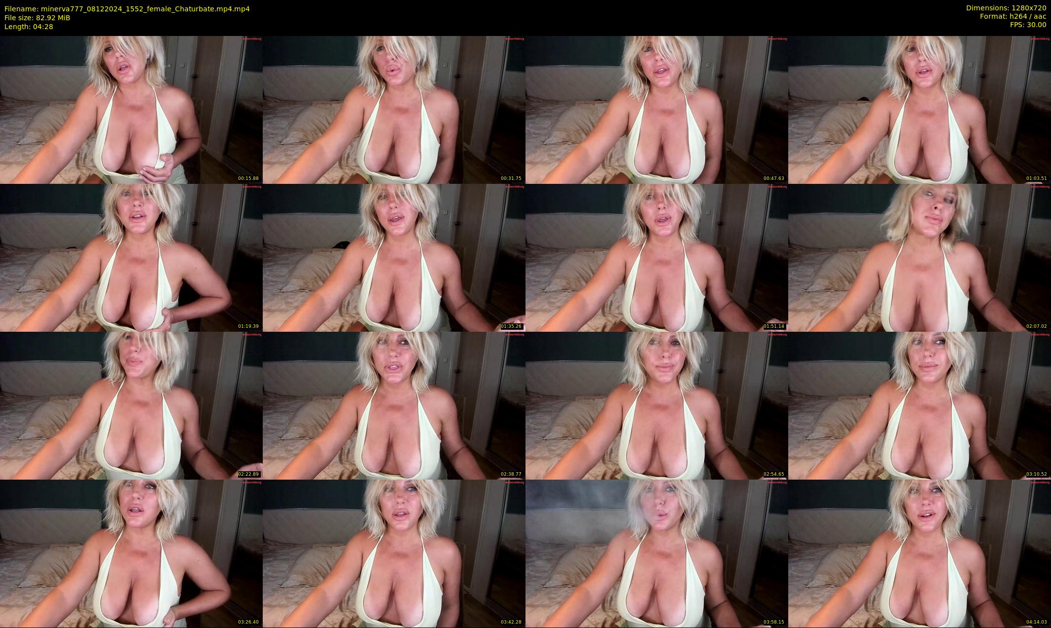 minerva777 — 5 minute Chaturbate female cam show recording, 720p, Dec 8, 2024