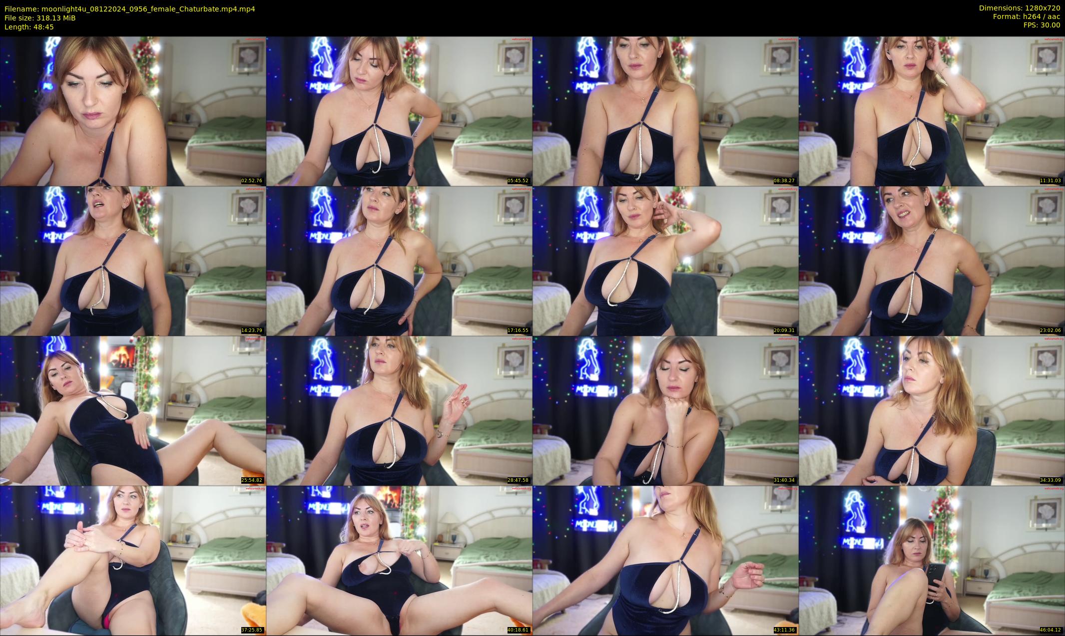 moonlight4u — 49 minute Chaturbate female cam show recording, 720p, Dec 8, 2024