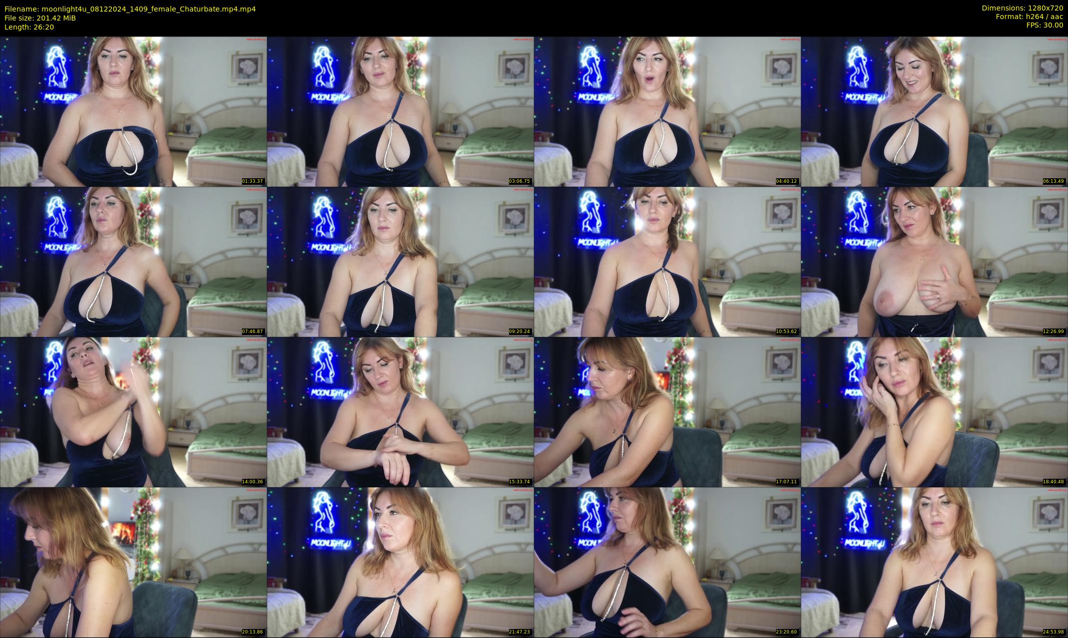 moonlight4u — 27 minute Chaturbate female cam show recording, 720p, Dec 8, 2024
