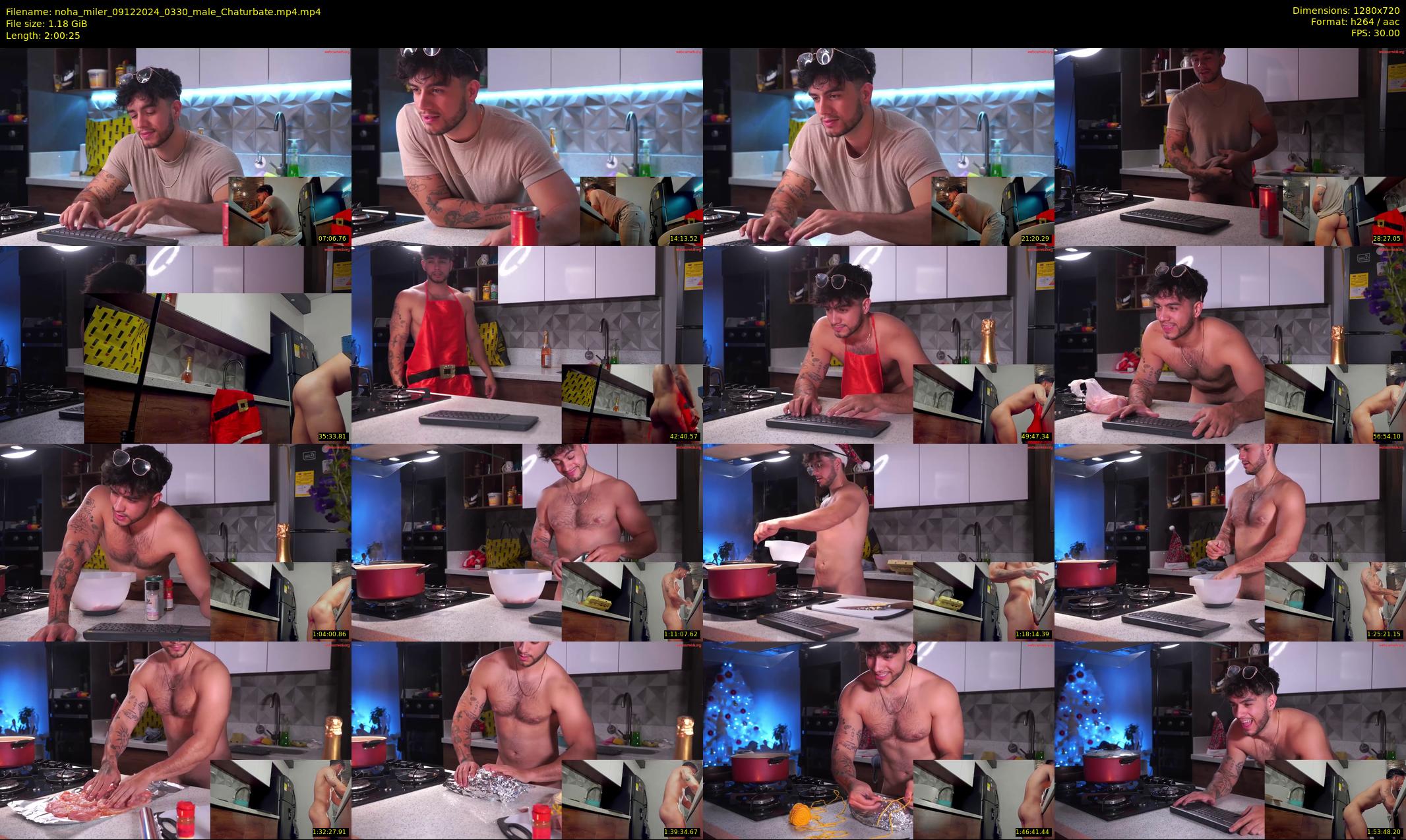 noha_miler — 121 minute Chaturbate male cam show recording, 720p, Dec 9, 2024