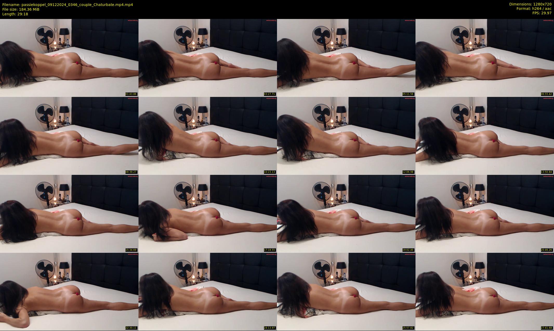 passiekoppel — 30 minute Chaturbate couple cam show recording, 720p, Dec 9, 2024