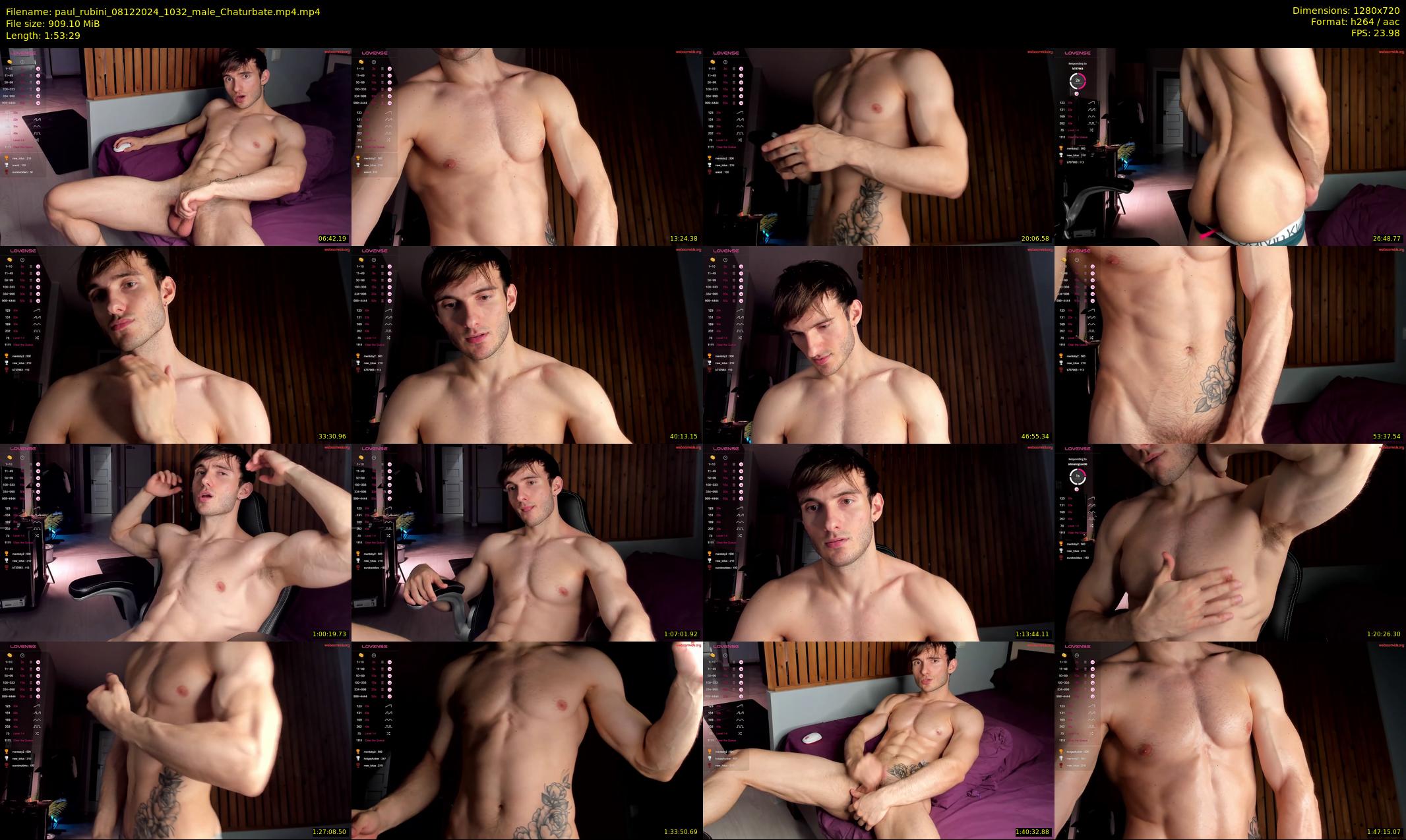 paul_rubini — 114 minute Chaturbate male cam show recording, 720p, Dec 8, 2024