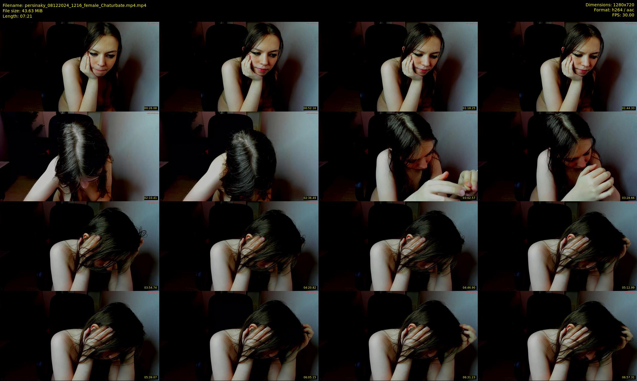 persinaky — 8 minute Chaturbate female cam show recording, 720p, Dec 8, 2024