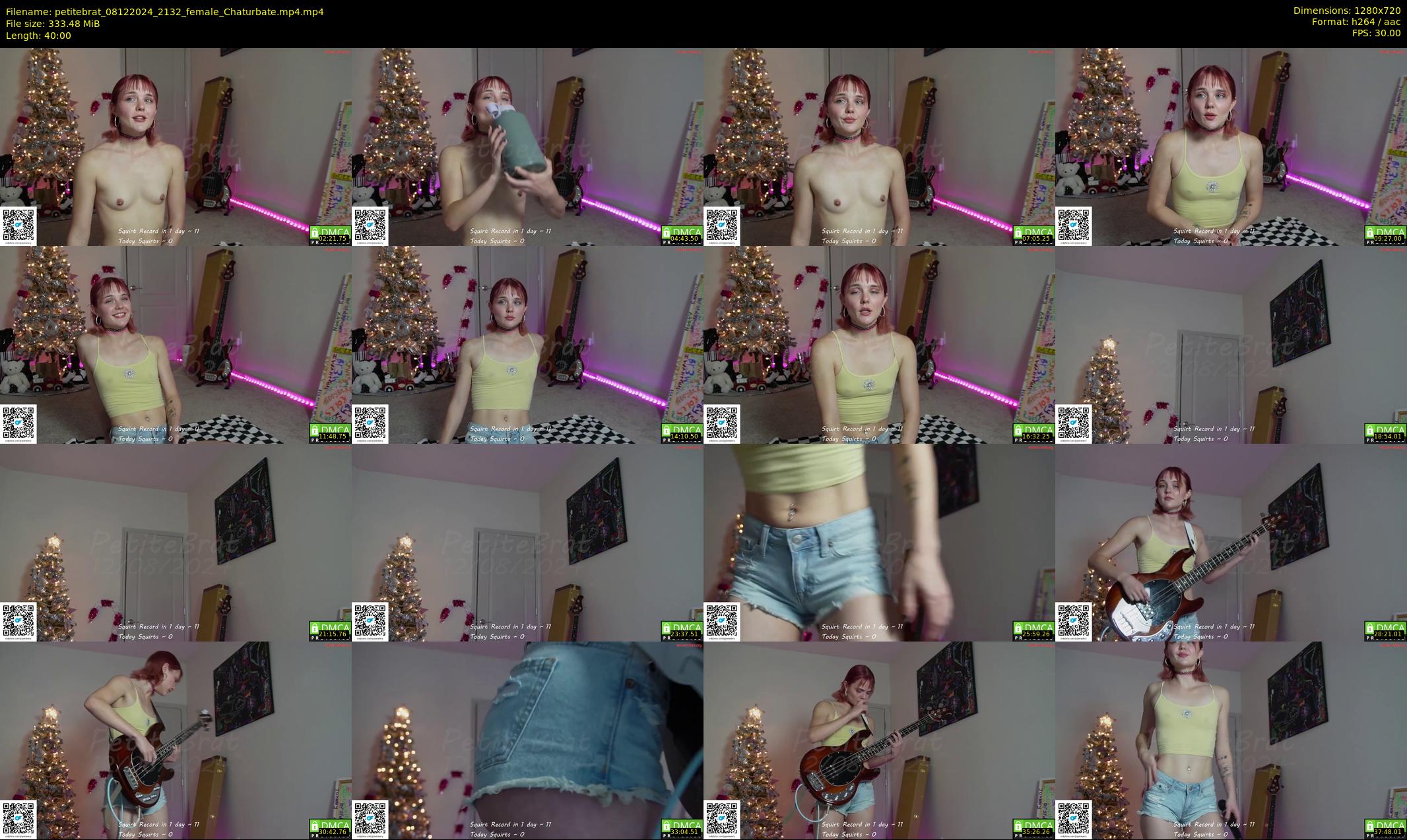 petitebrat — 40 minute Chaturbate female cam show recording, 720p, Dec 8, 2024