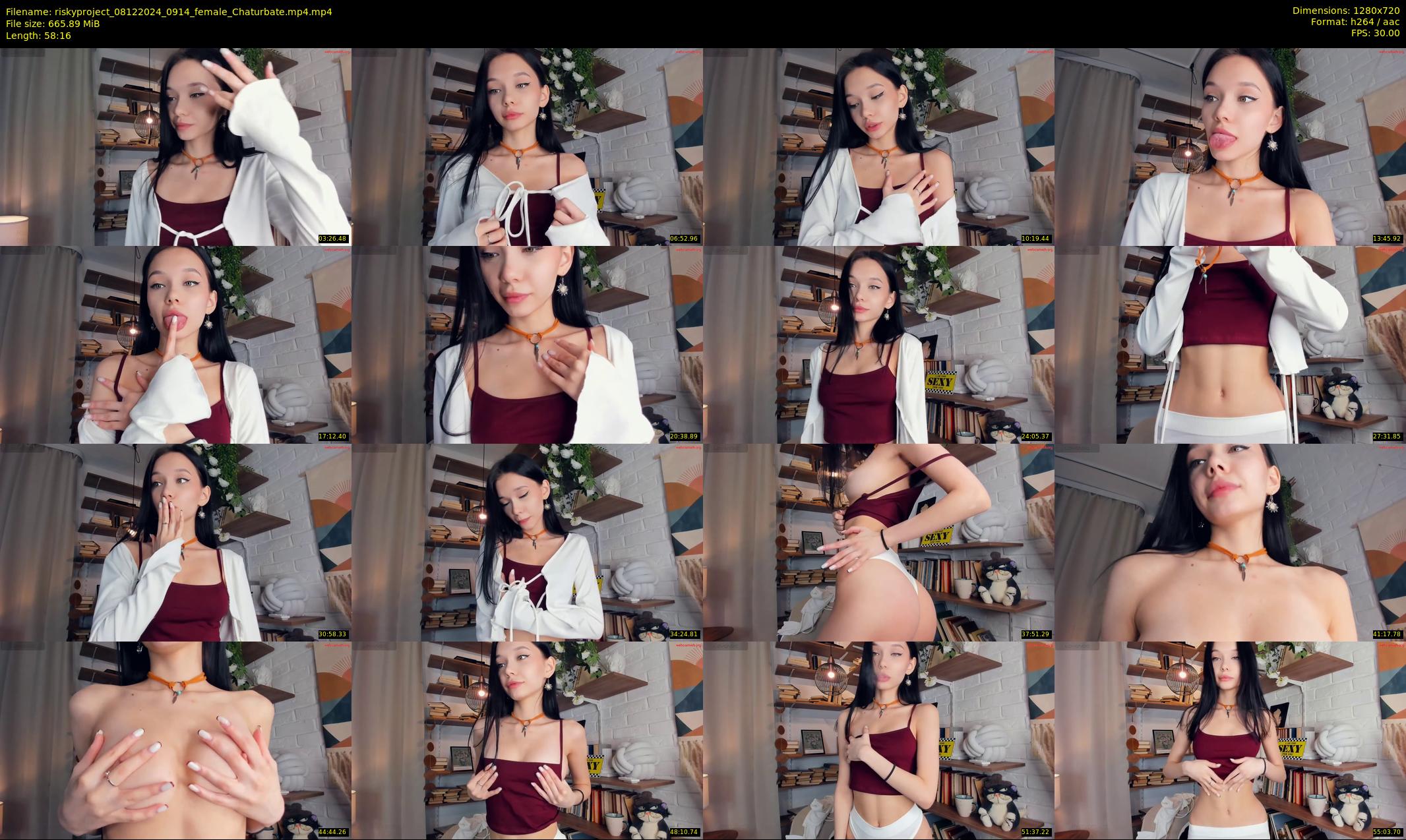 riskyproject — 59 minute Chaturbate couple cam show recording, 720p, Dec 8, 2024