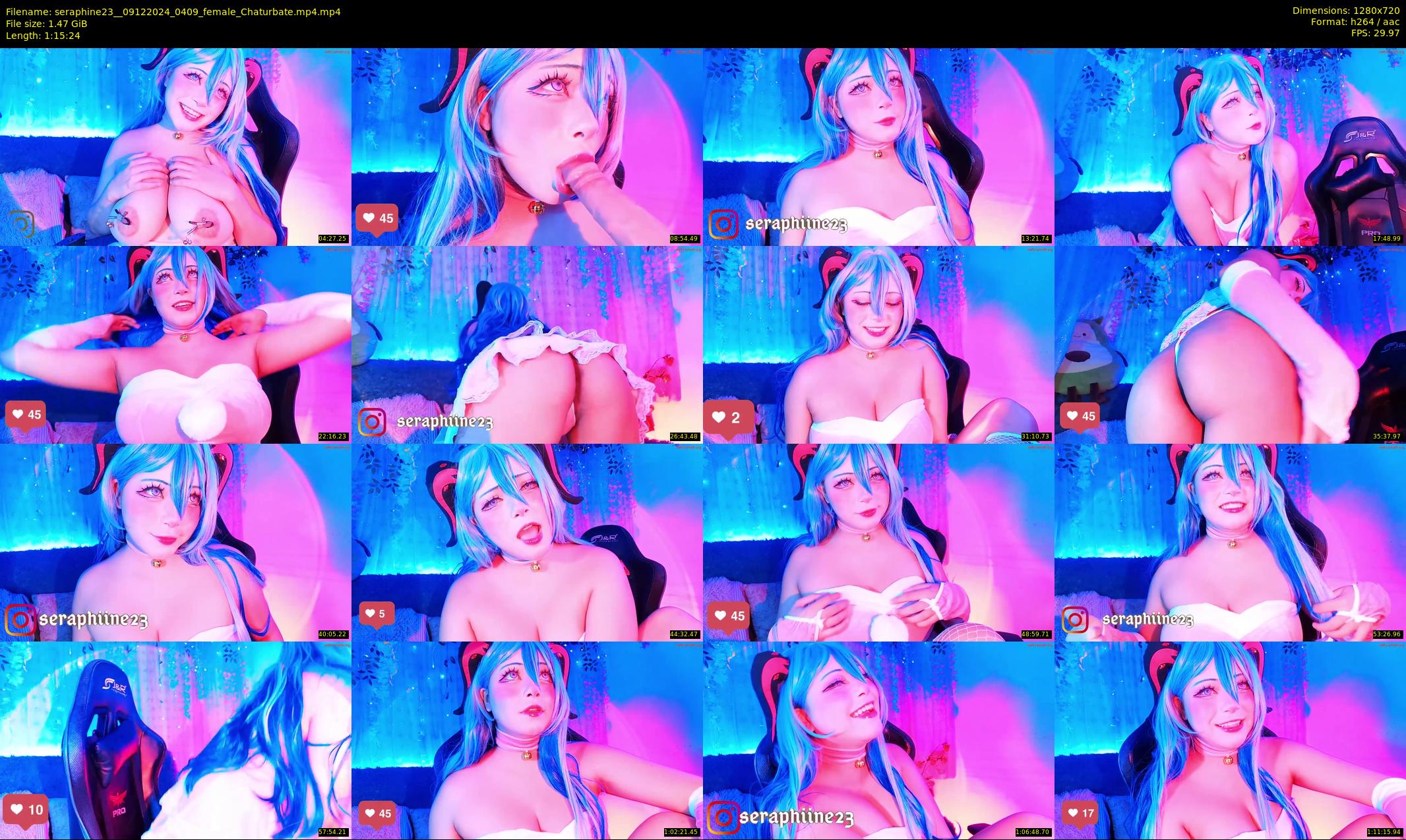 seraphine23_ — 76 minute Chaturbate female cam show recording, 720p, Dec 9, 2024