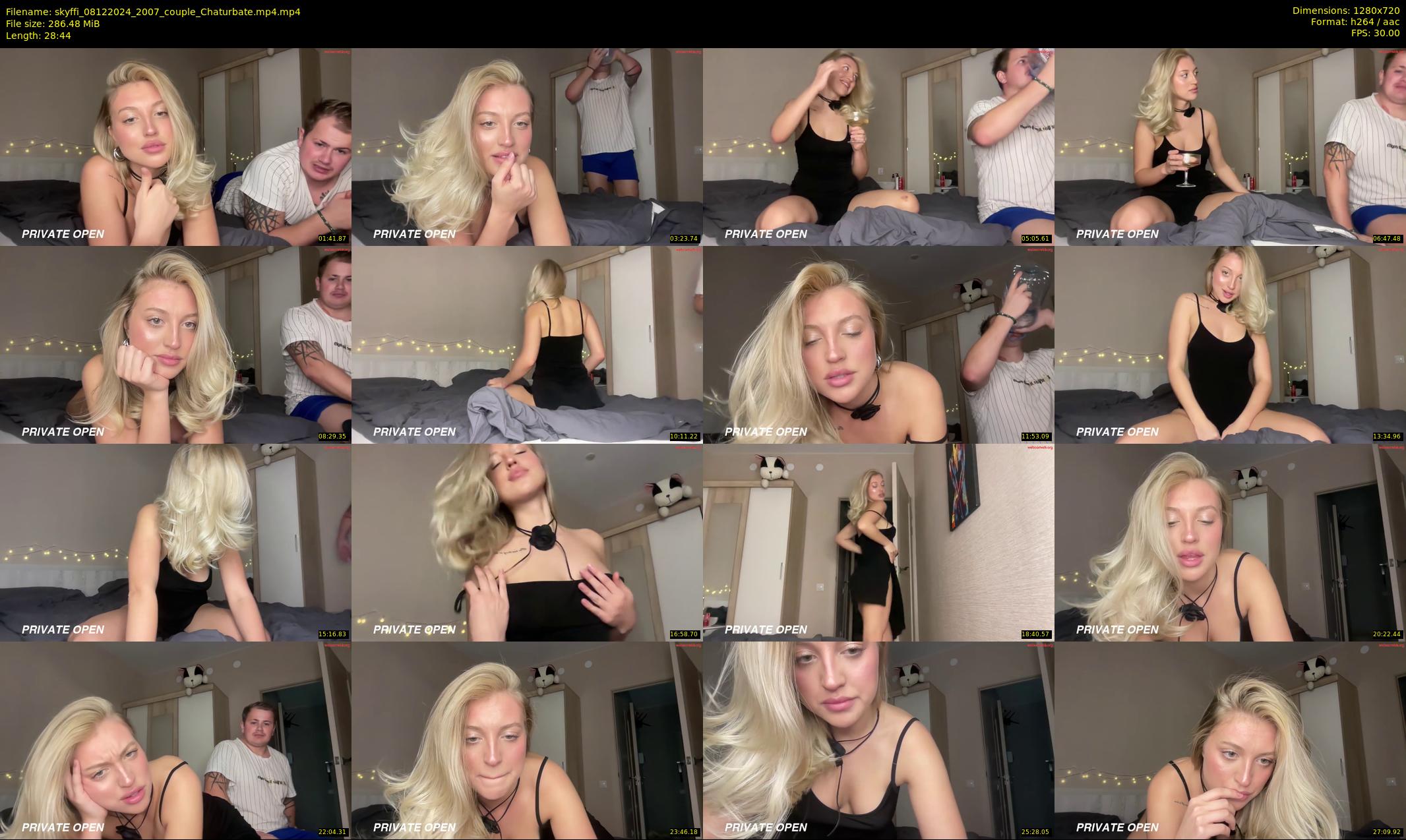 skyffi — 29 minute Chaturbate couple cam show recording, 720p, Dec 8, 2024